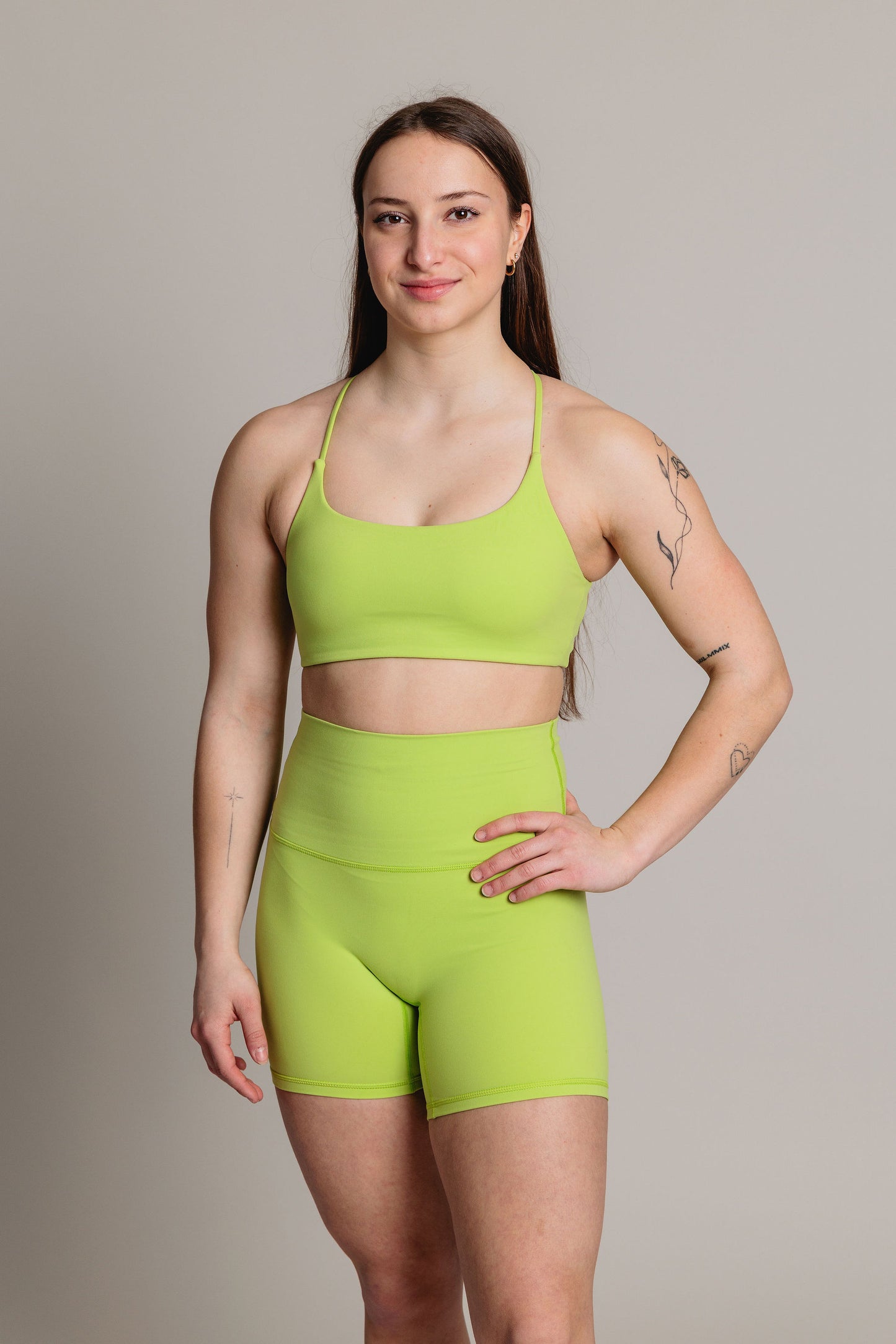 BikerShort SIMPLY - Electric Lime