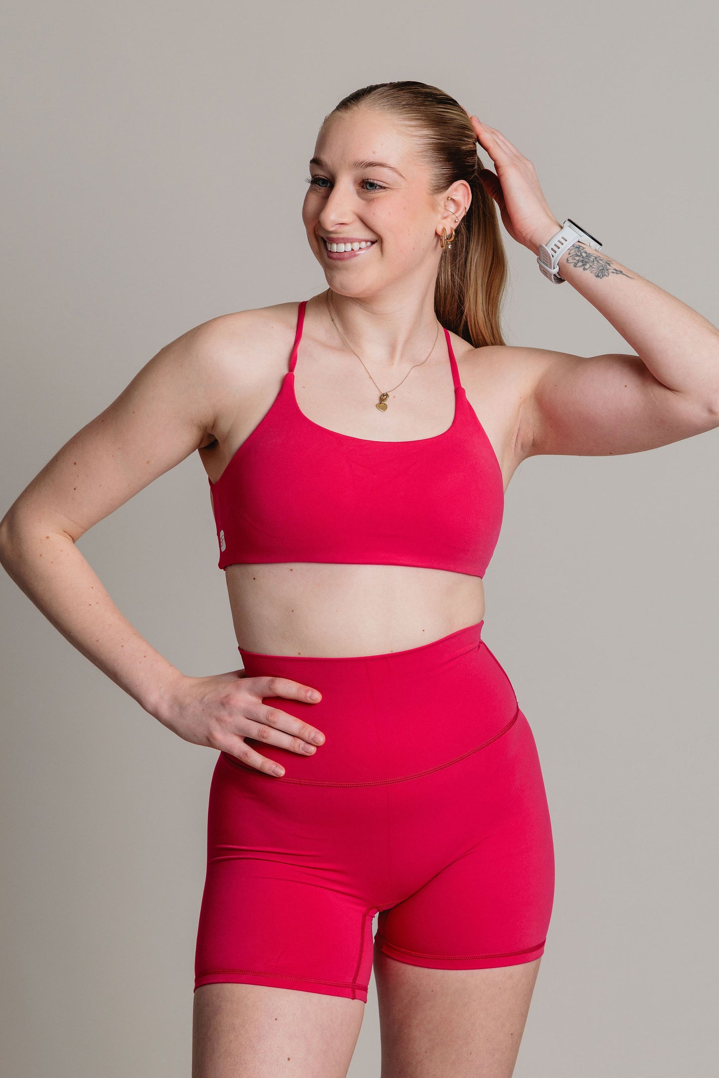 Soutien-Gorge Sport SIMPLY - Raspberry