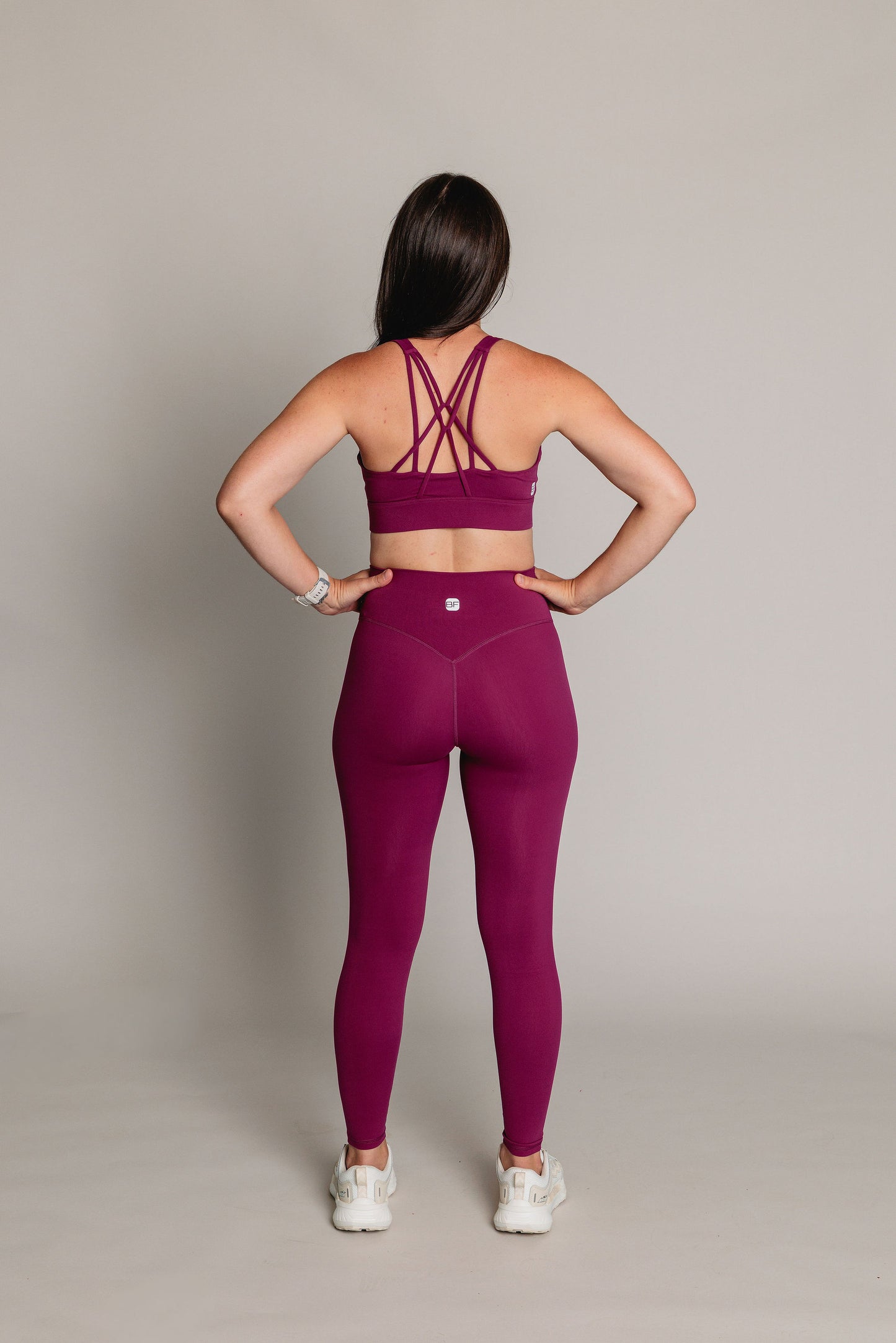 Soutien-Gorge Sport ELEVATE Cross - Prune