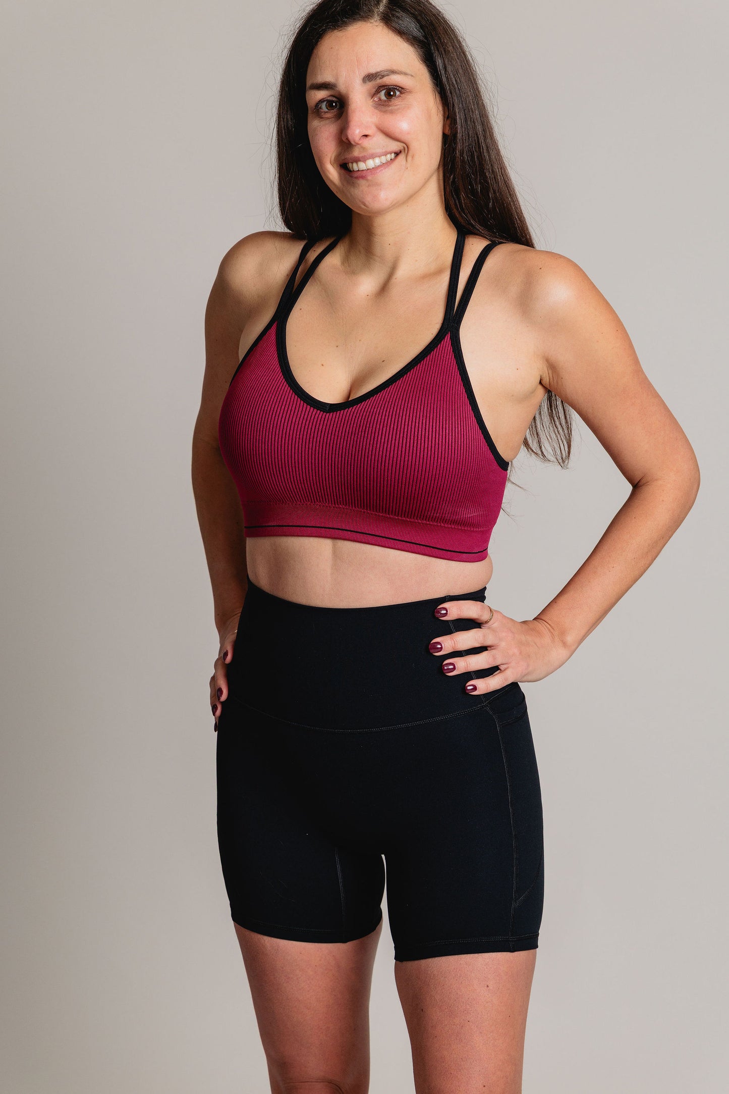 Soutien Gorge de Sport IMPULSE - Framboise