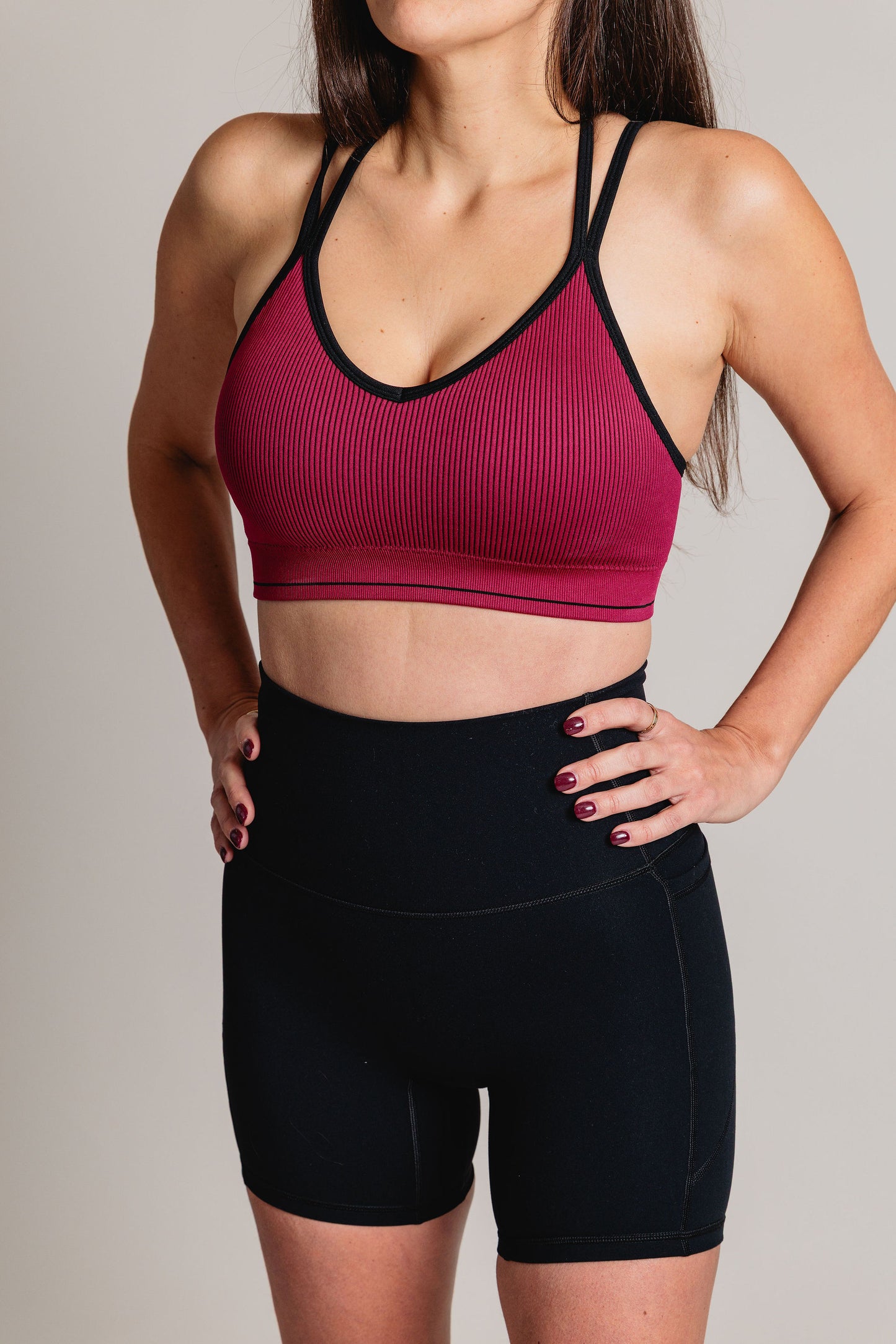 Soutien Gorge de Sport IMPULSE - Framboise