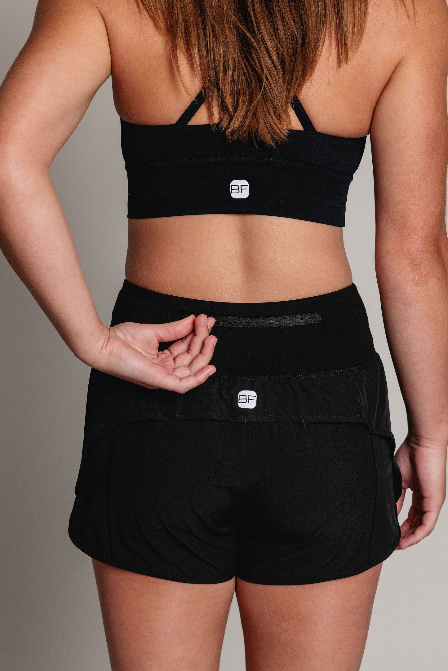 Short de course SWIFT - Noir