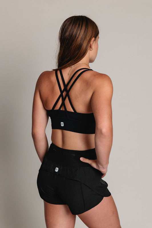 Short de course SWIFT - Noir