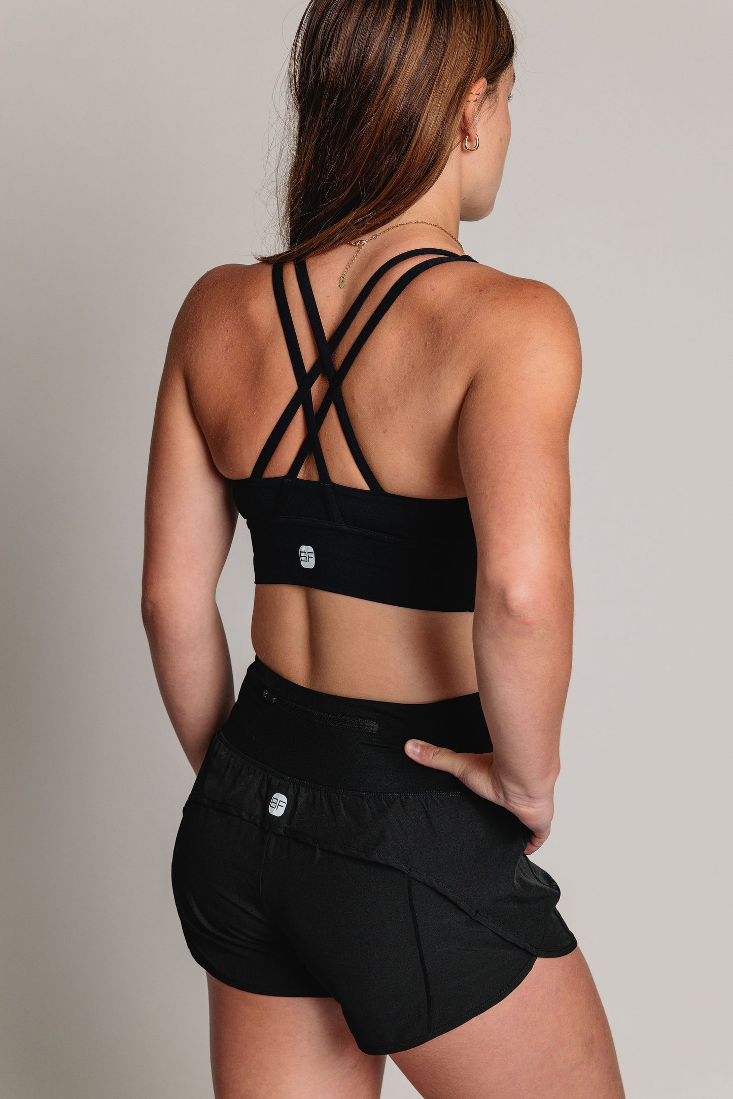Short de course SWIFT - Noir