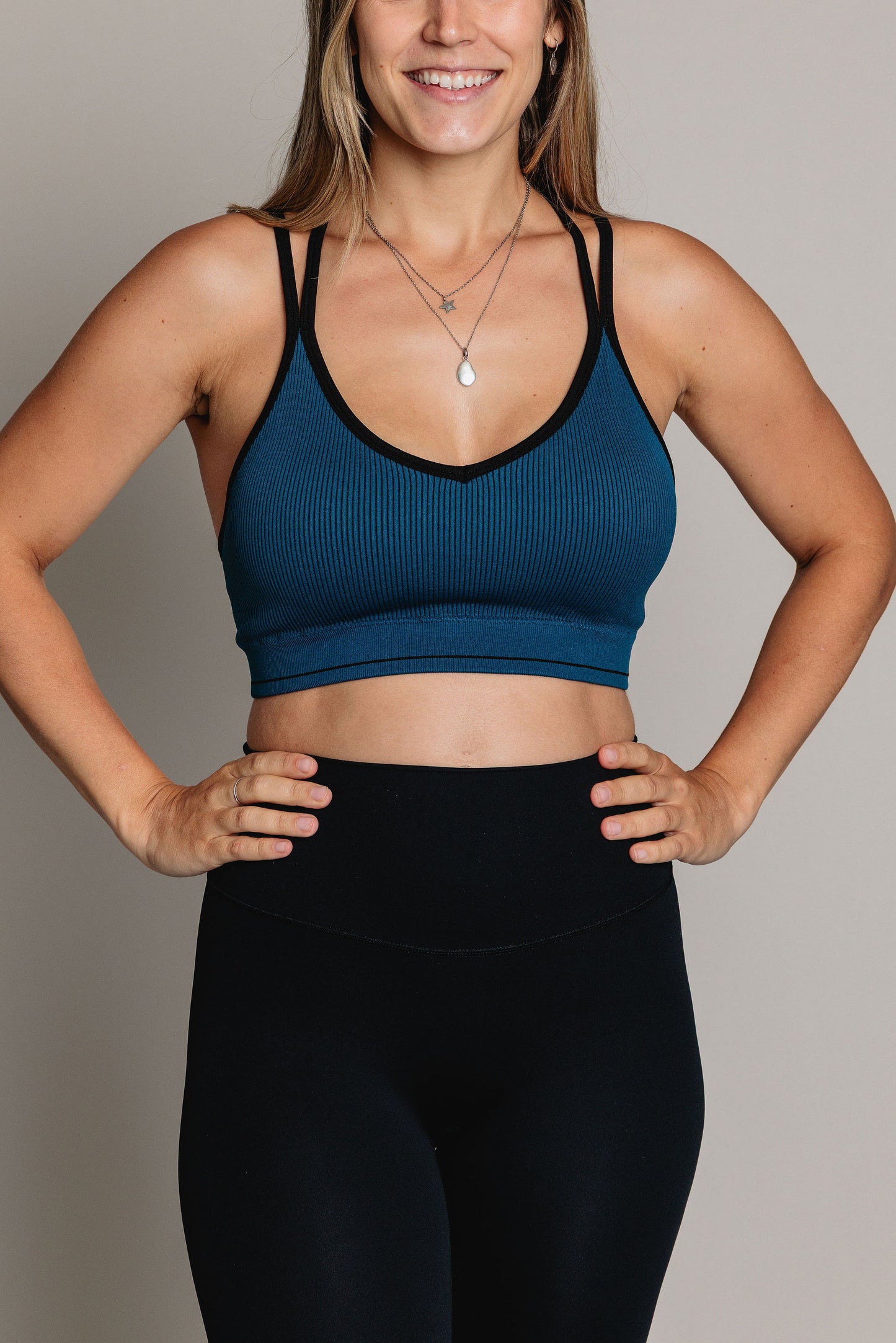Soutien Gorge de Sport IMPULSE - Bleu Horizon