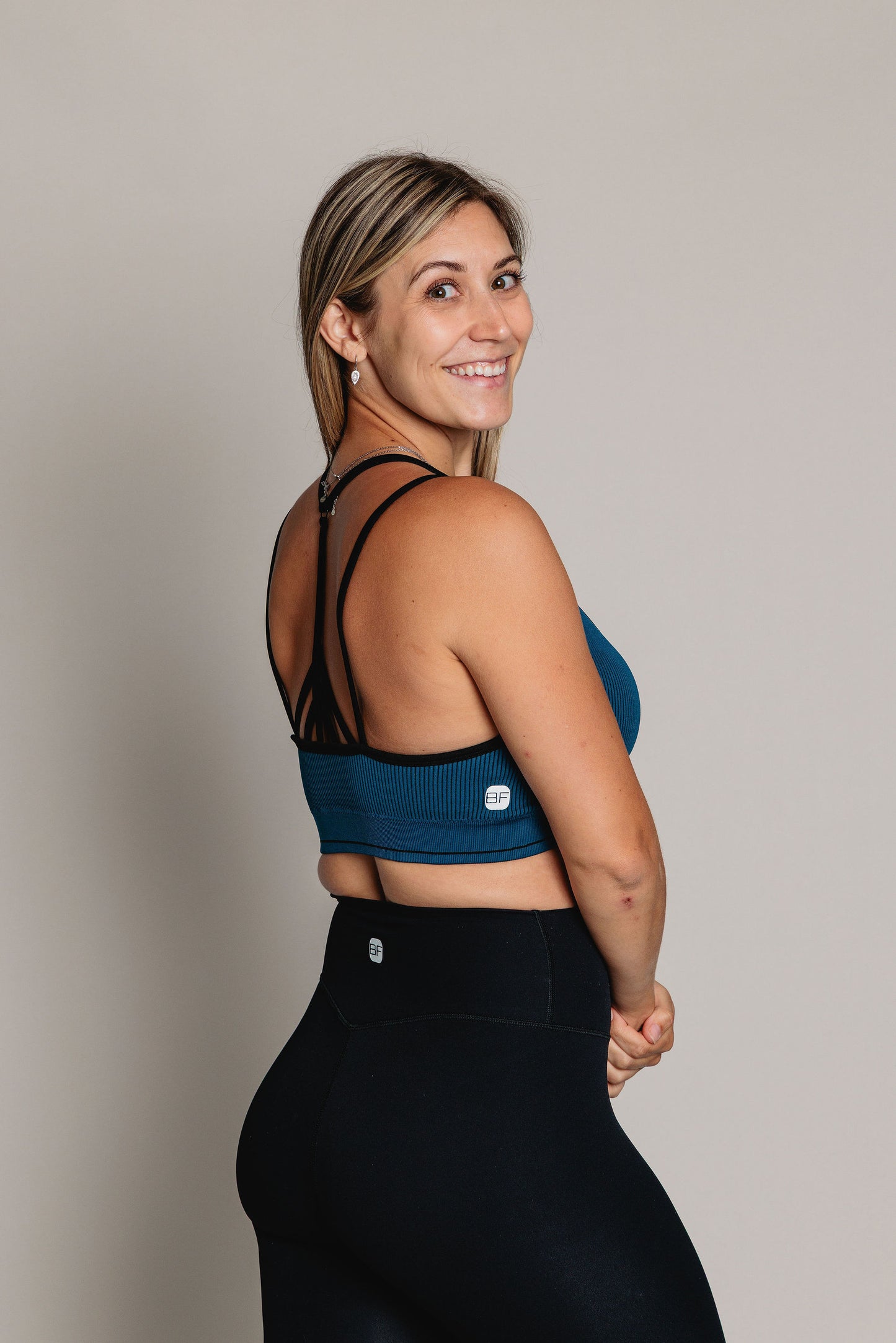Soutien Gorge de Sport IMPULSE - Bleu Horizon