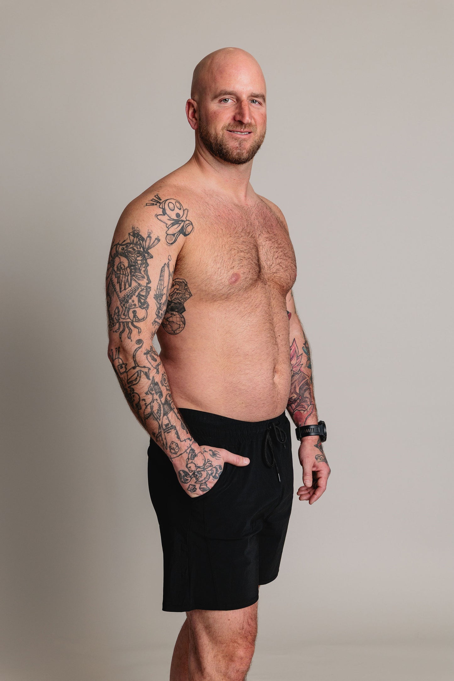 BF HIM - MOVEX Performance Short - Noir
