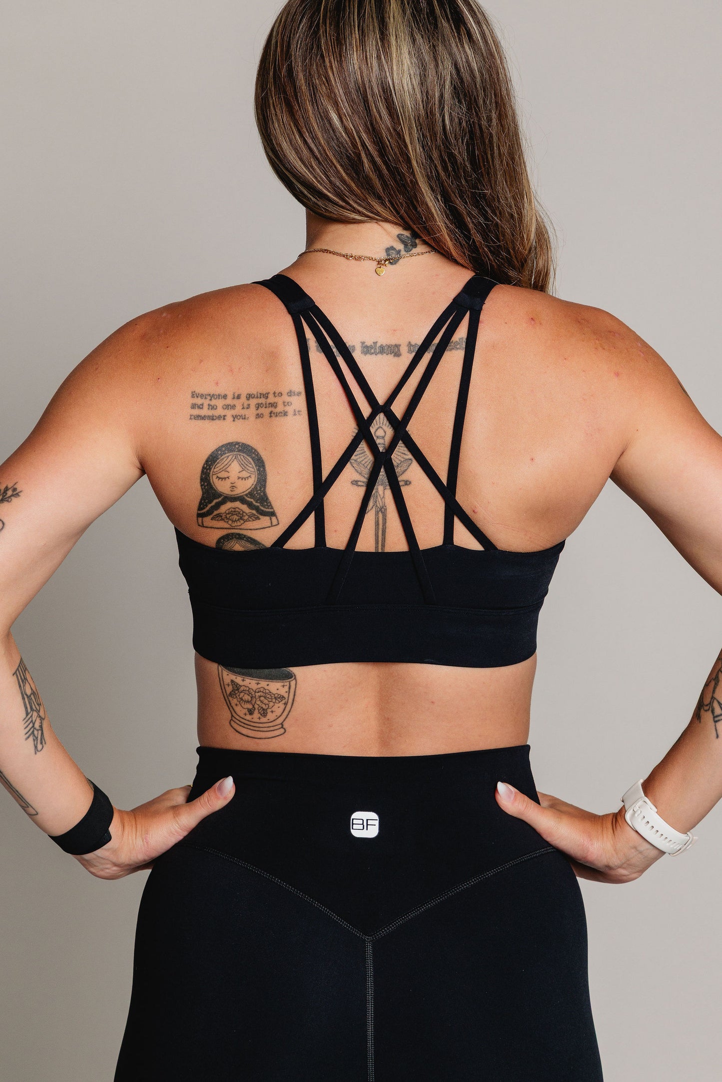 Soutien-Gorge Sport ELEVATE Cross - Noir
