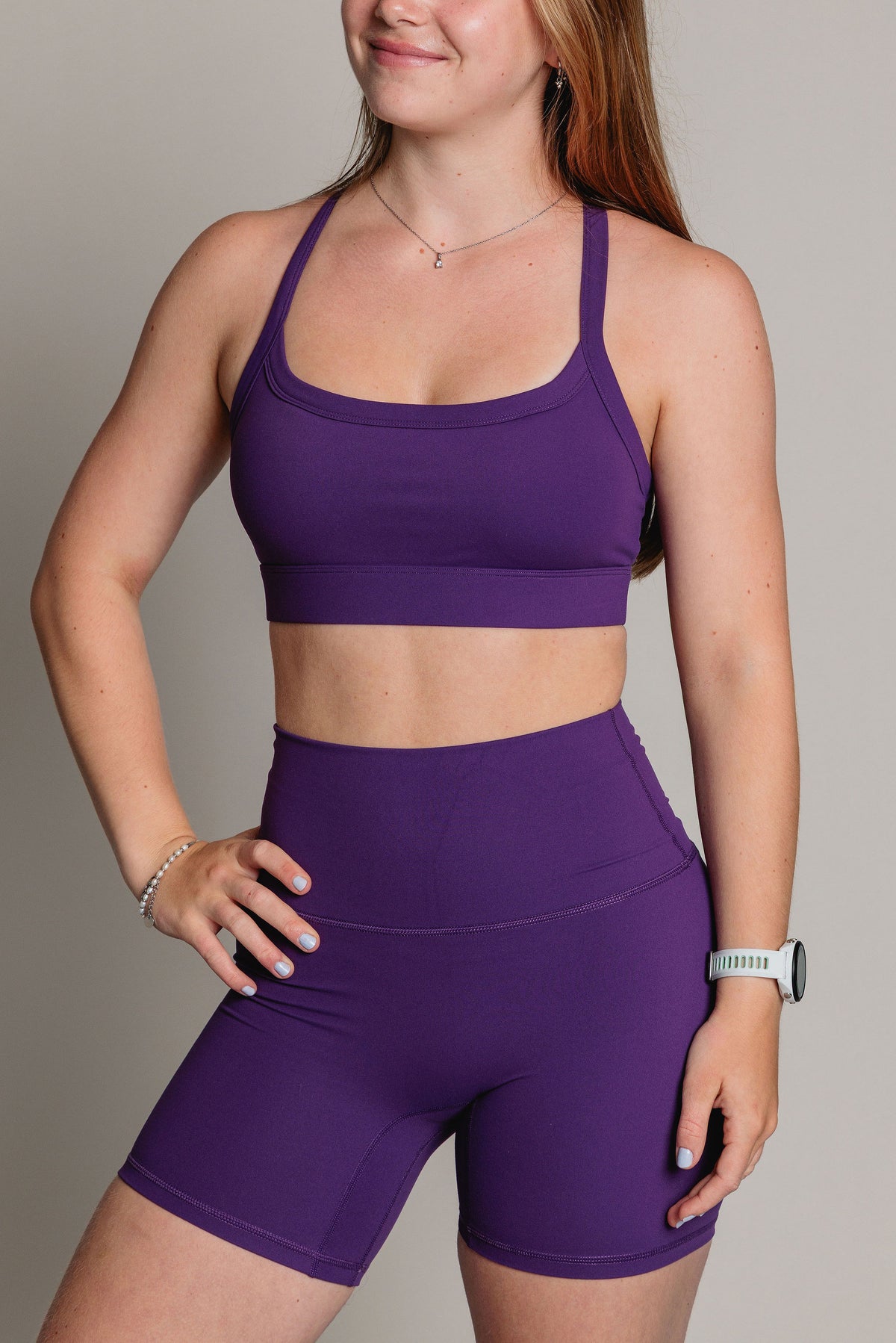 Soutien-Gorge Sport HYBRID - Mauve