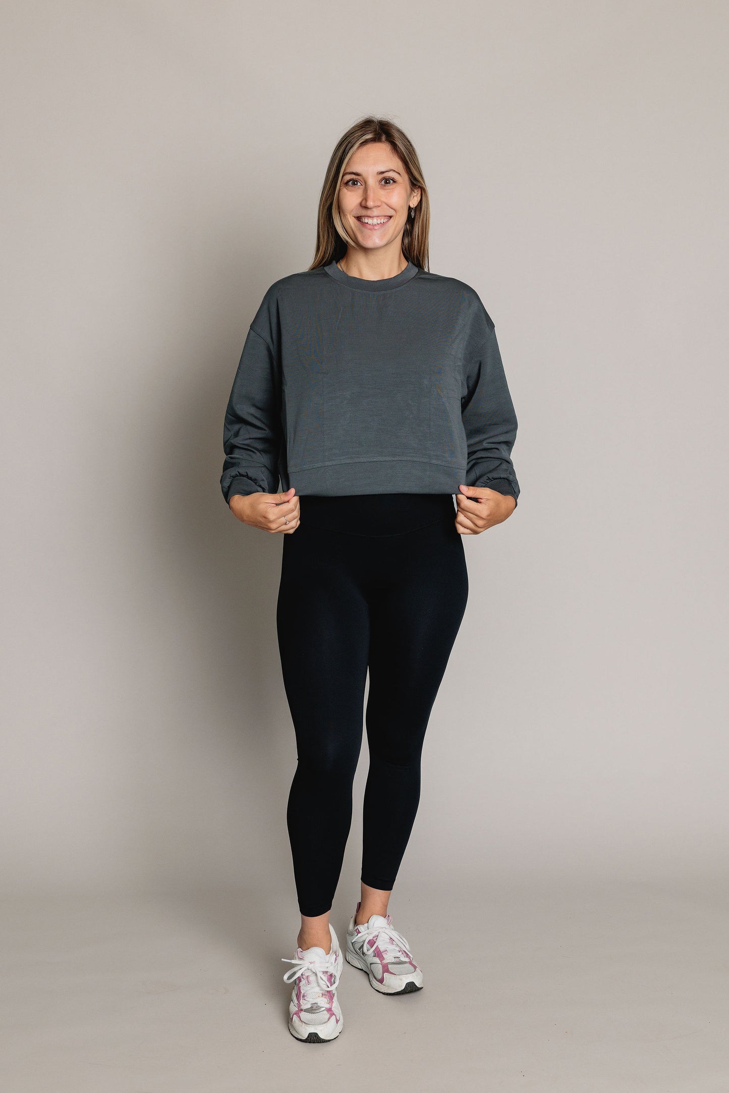 Chandail manches longues BLAZE - Charcoal