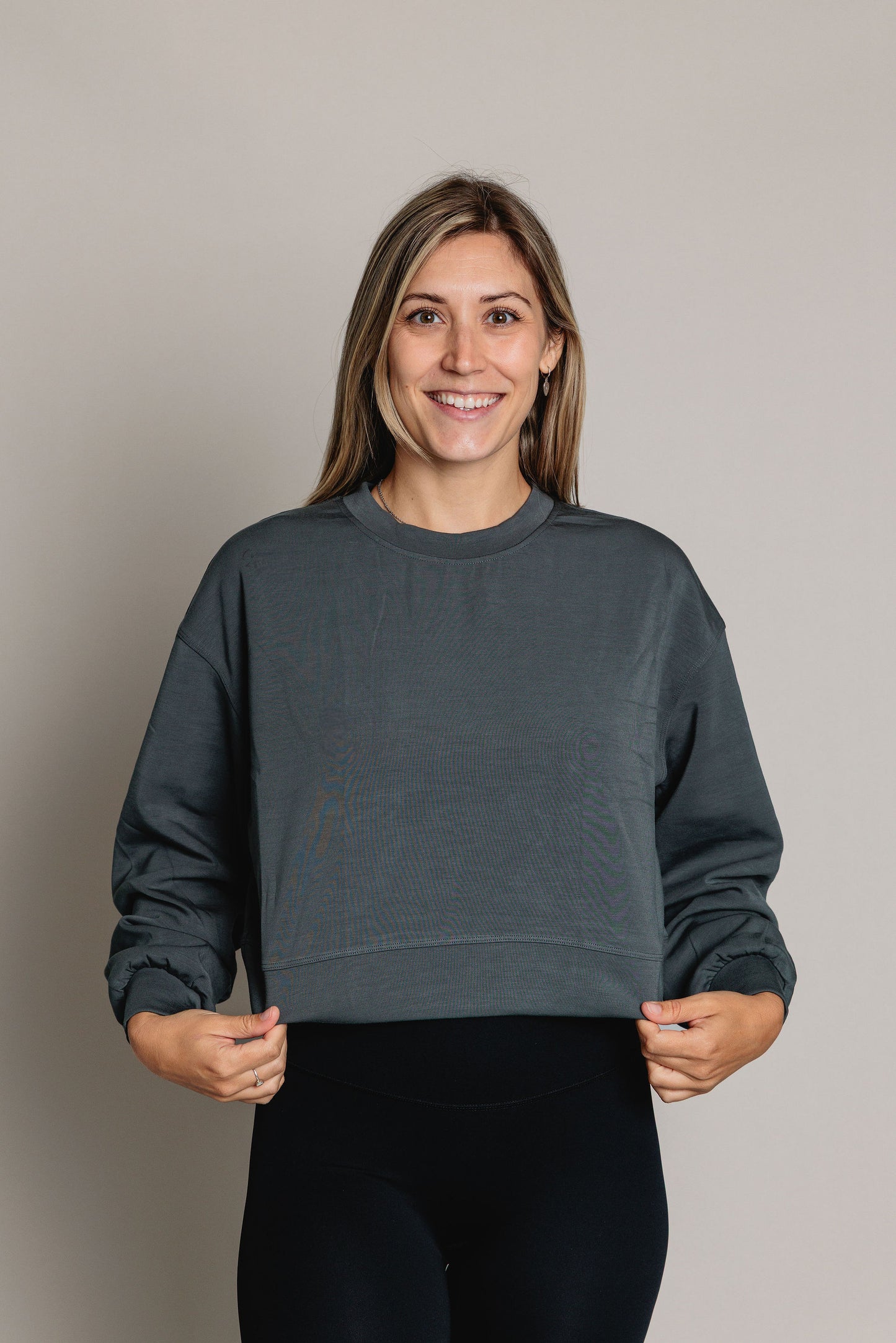 Chandail manches longues BLAZE - Charcoal