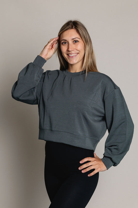 Chandail manches longues BLAZE - Charcoal