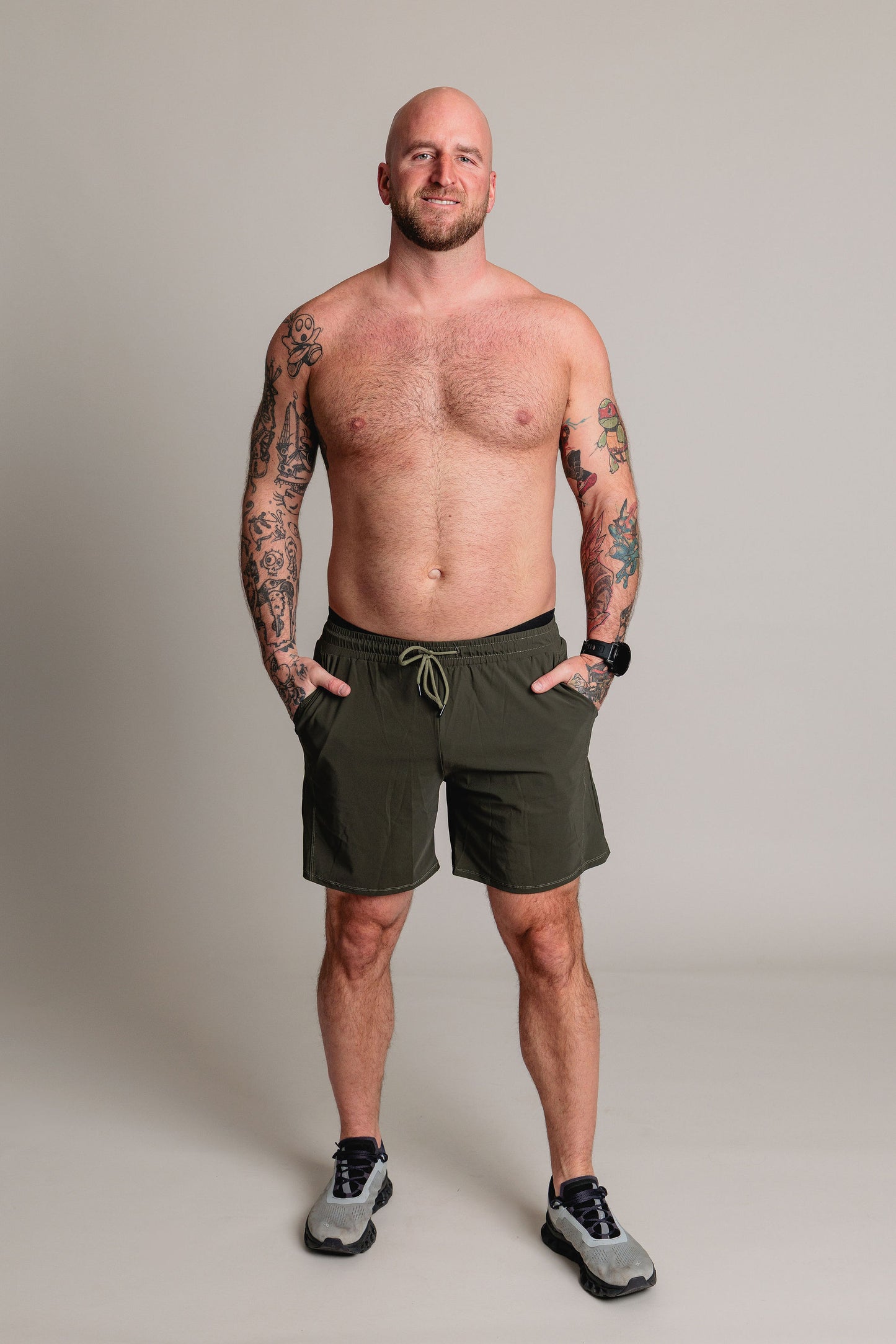 BF HIM - MOVEX Performance Short - Vert Forêt
