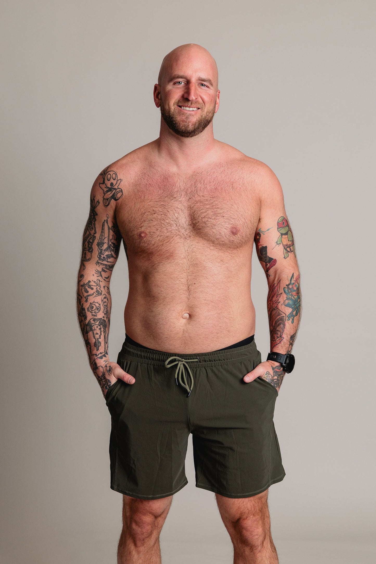 BF HIM - MOVEX Performance Short - Vert Forêt