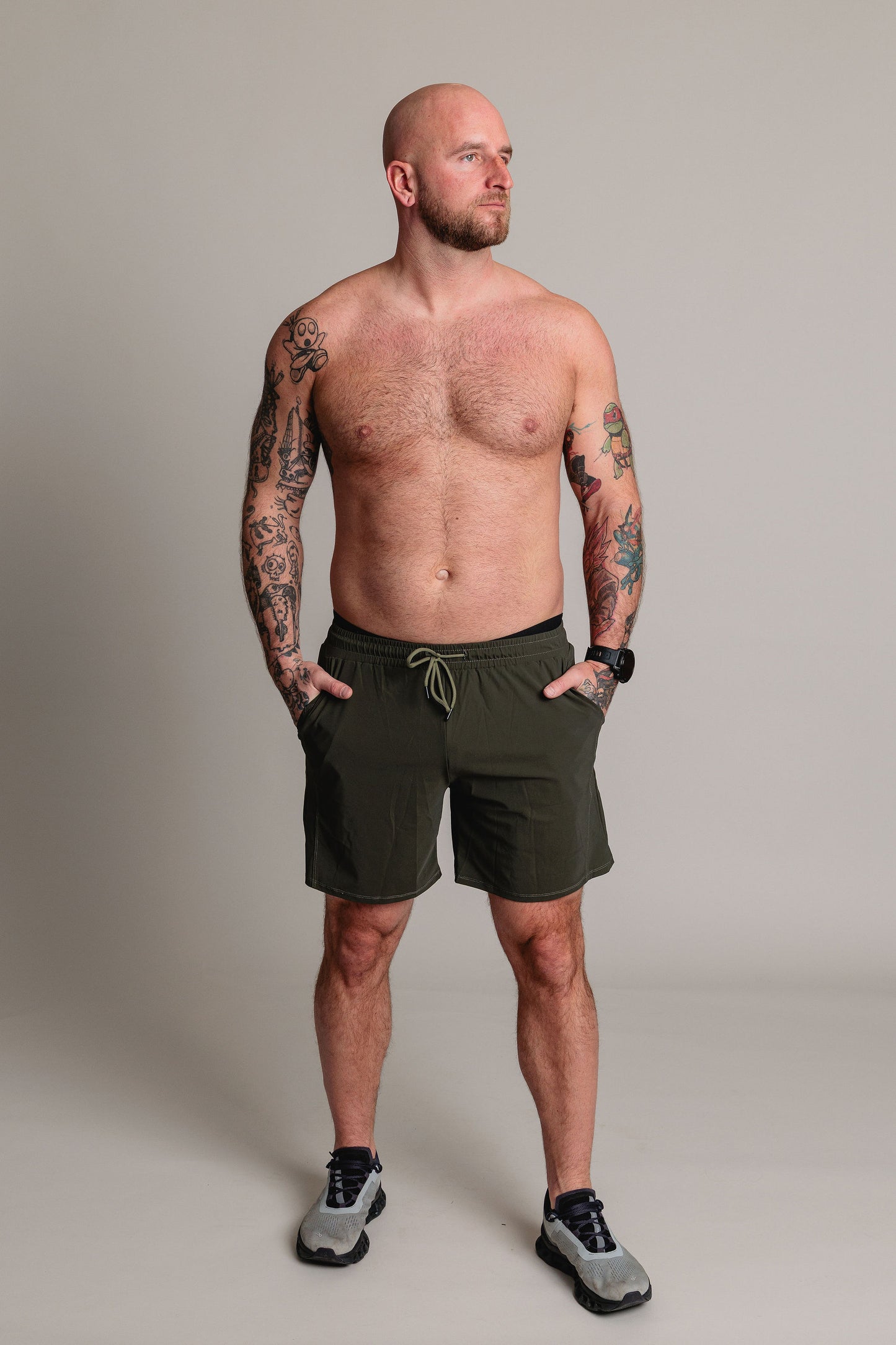 BF HIM - MOVEX Performance Short - Vert Forêt