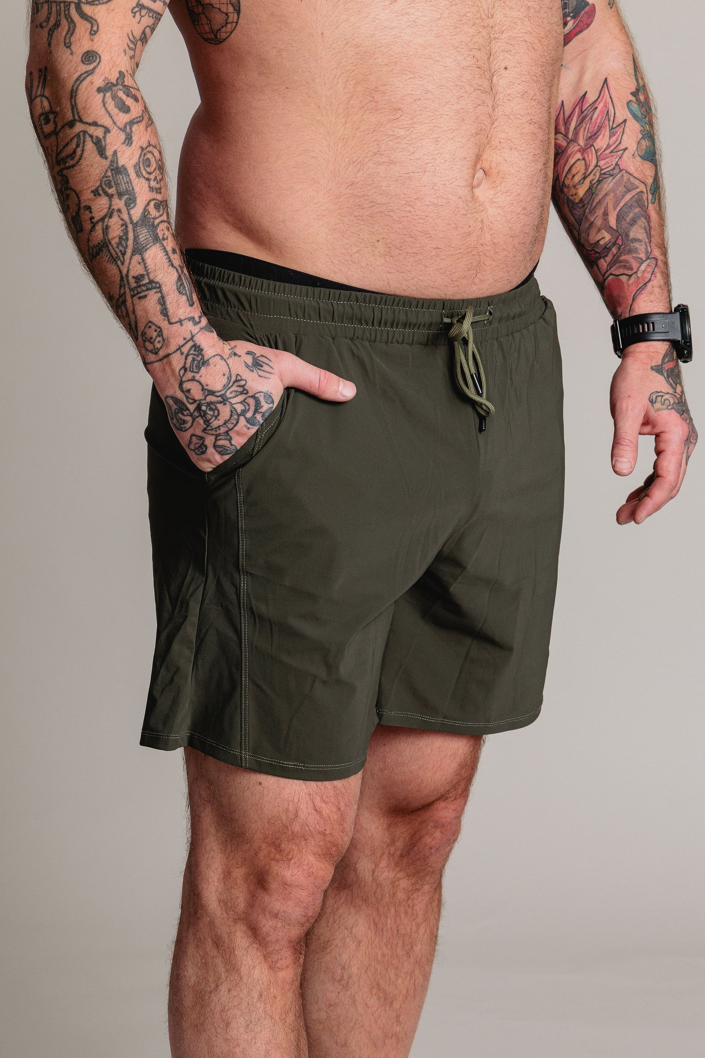BF HIM - MOVEX Performance Short - Vert Forêt