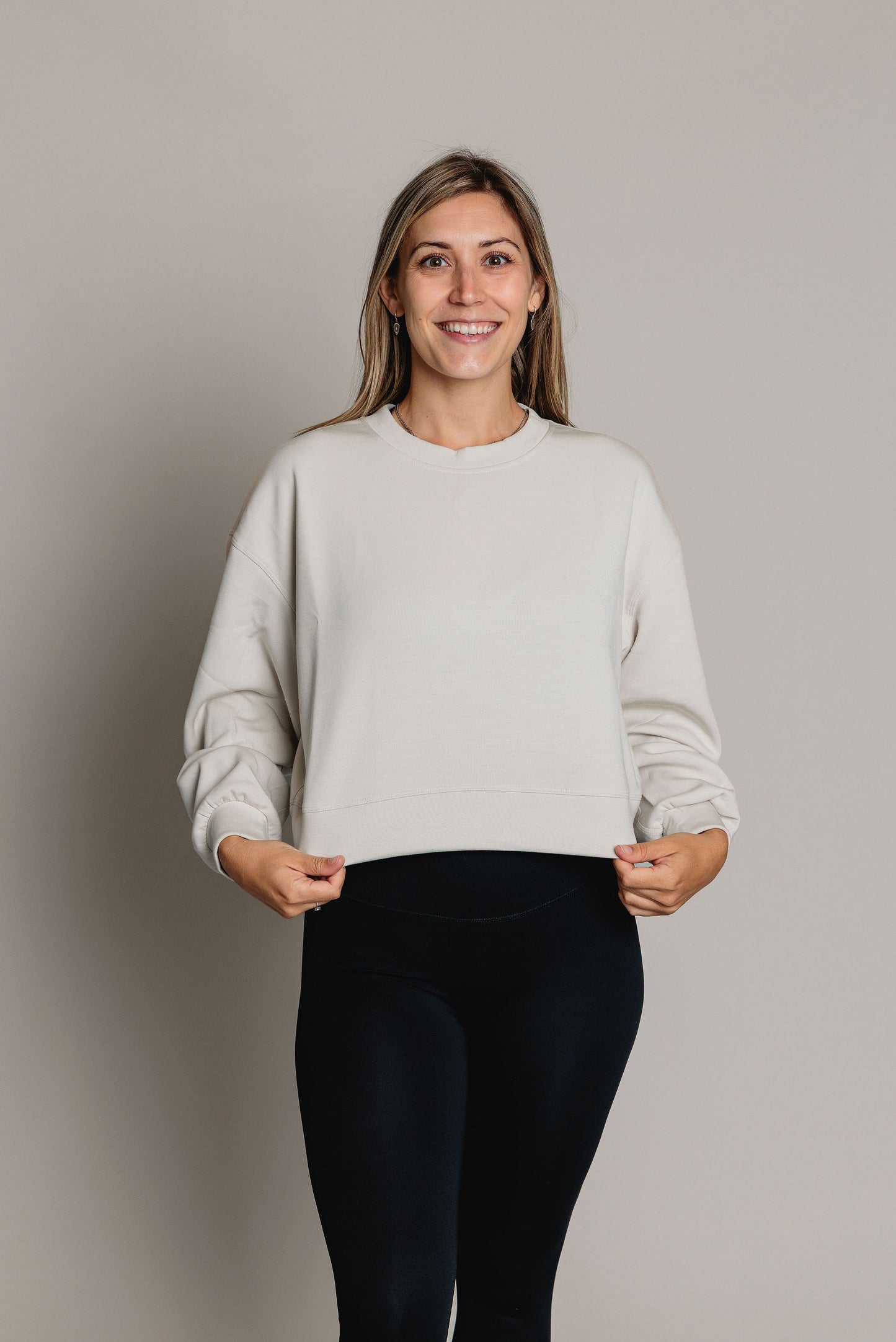 Chandail manches longues BLAZE - Creme