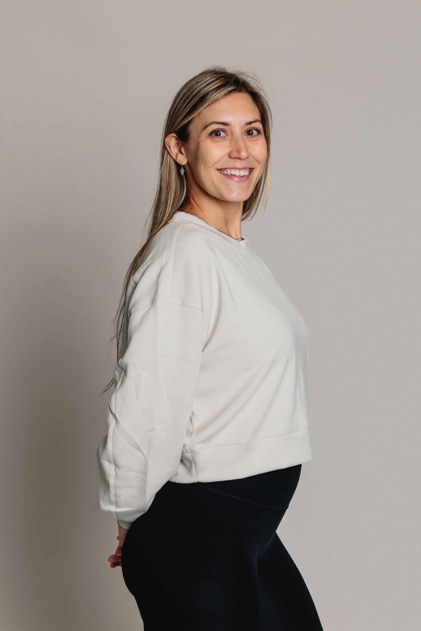 Chandail manches longues BLAZE - Creme
