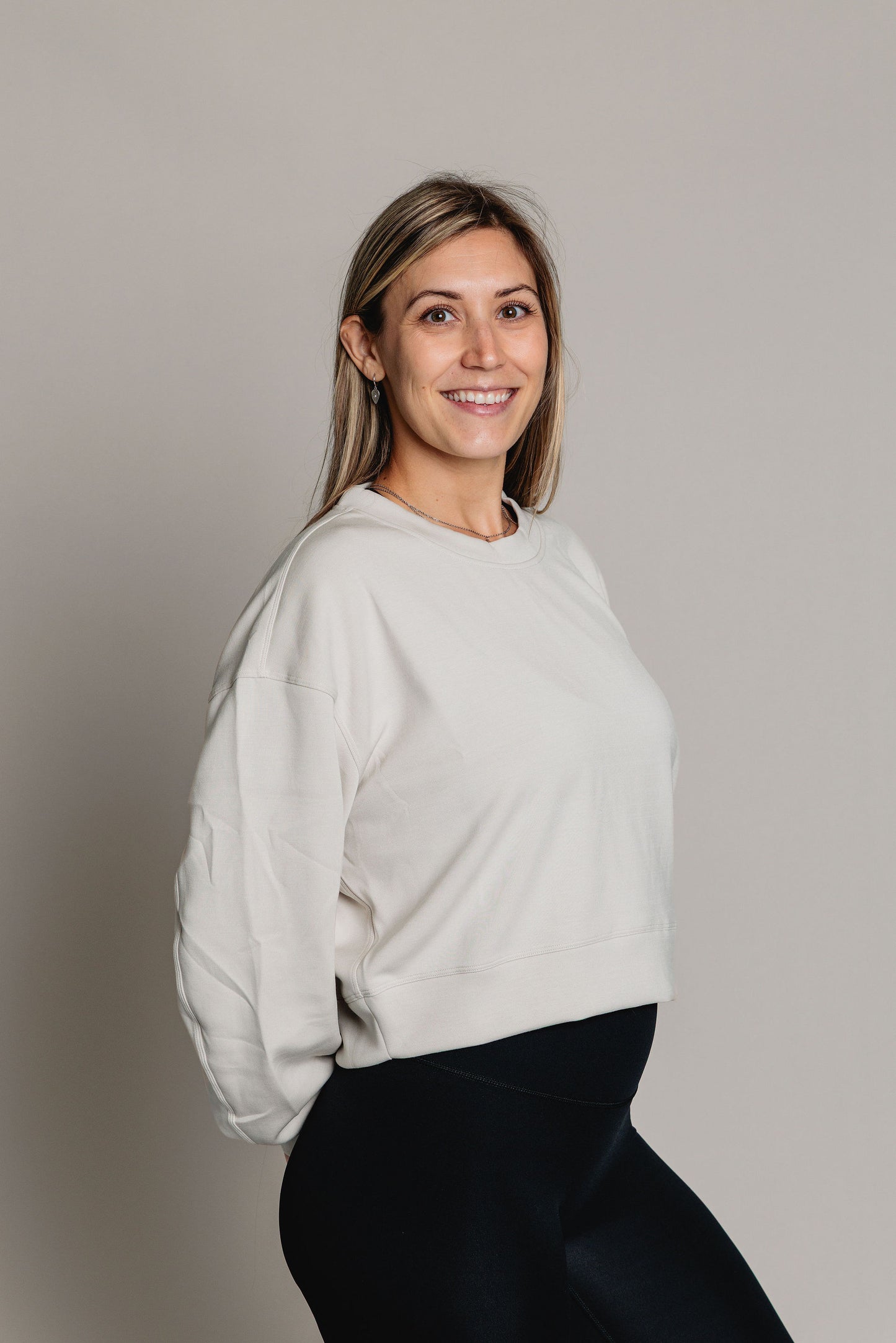Chandail manches longues BLAZE - Creme