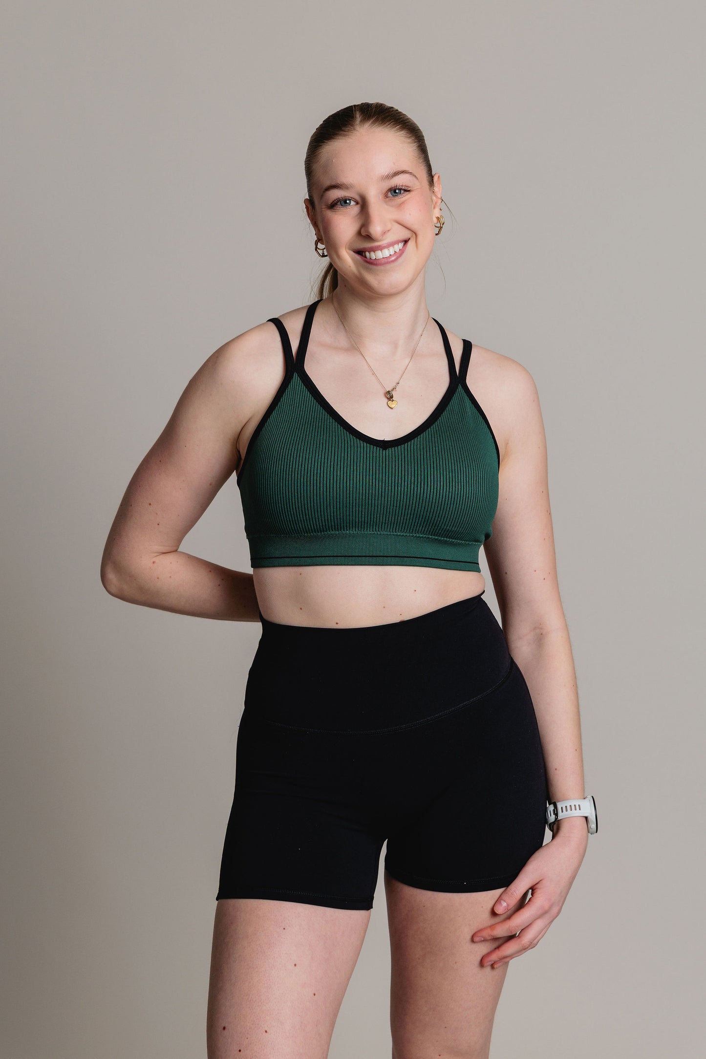 Soutien Gorge de Sport IMPULSE - Vert Urbain