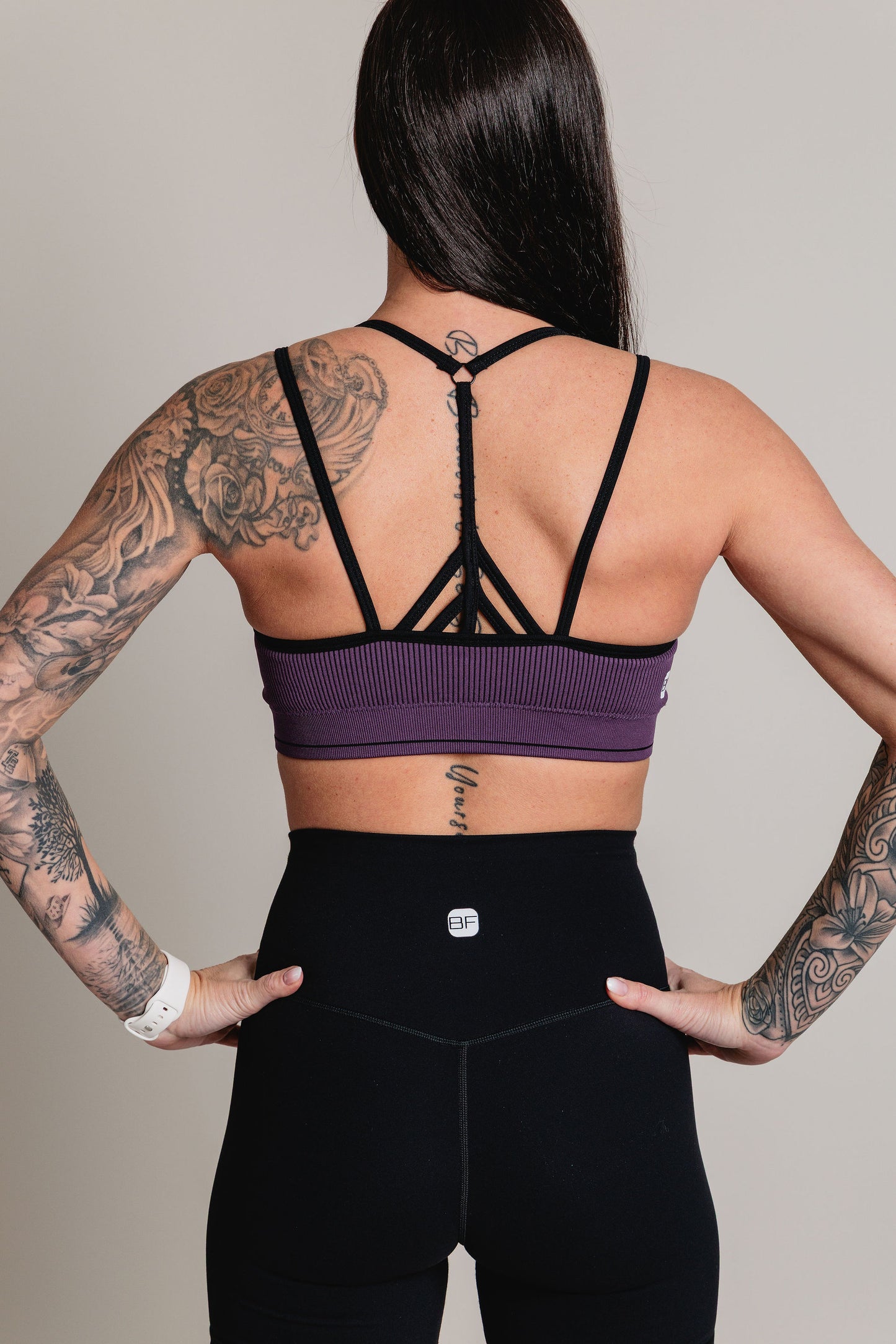 Soutien Gorge de Sport IMPULSE - Prune