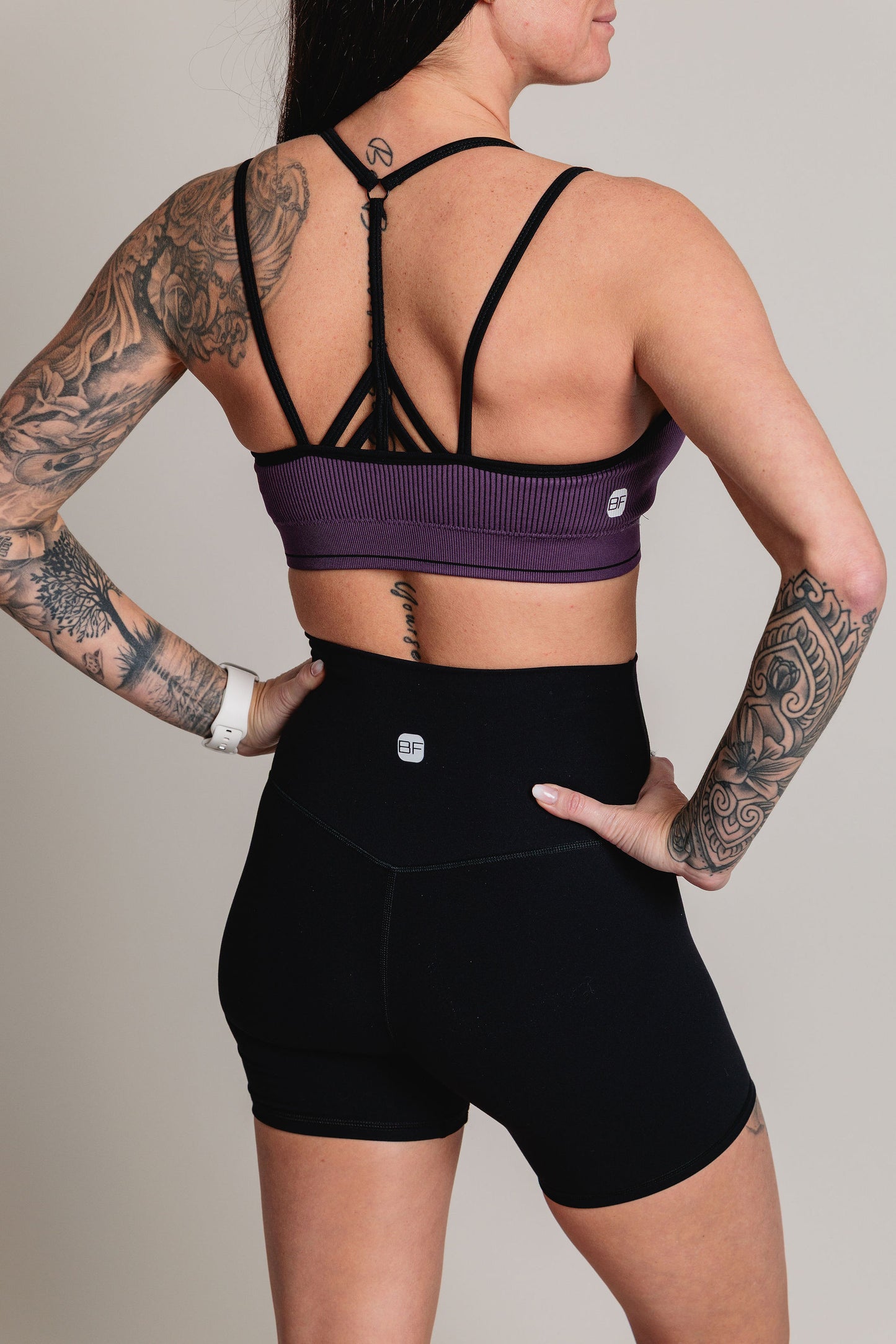 Soutien Gorge de Sport IMPULSE - Prune