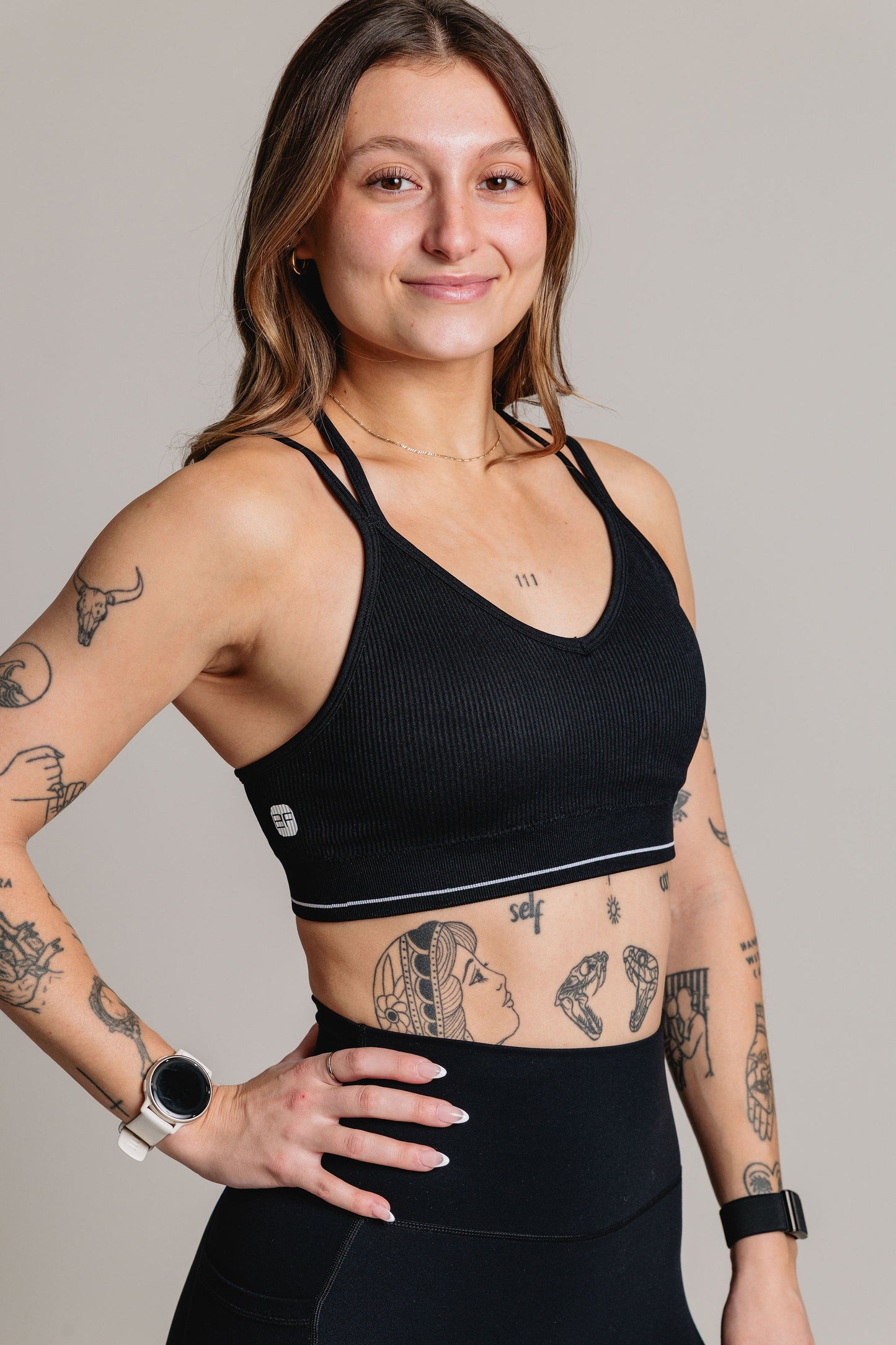 Soutien Gorge de Sport IMPULSE - Noir