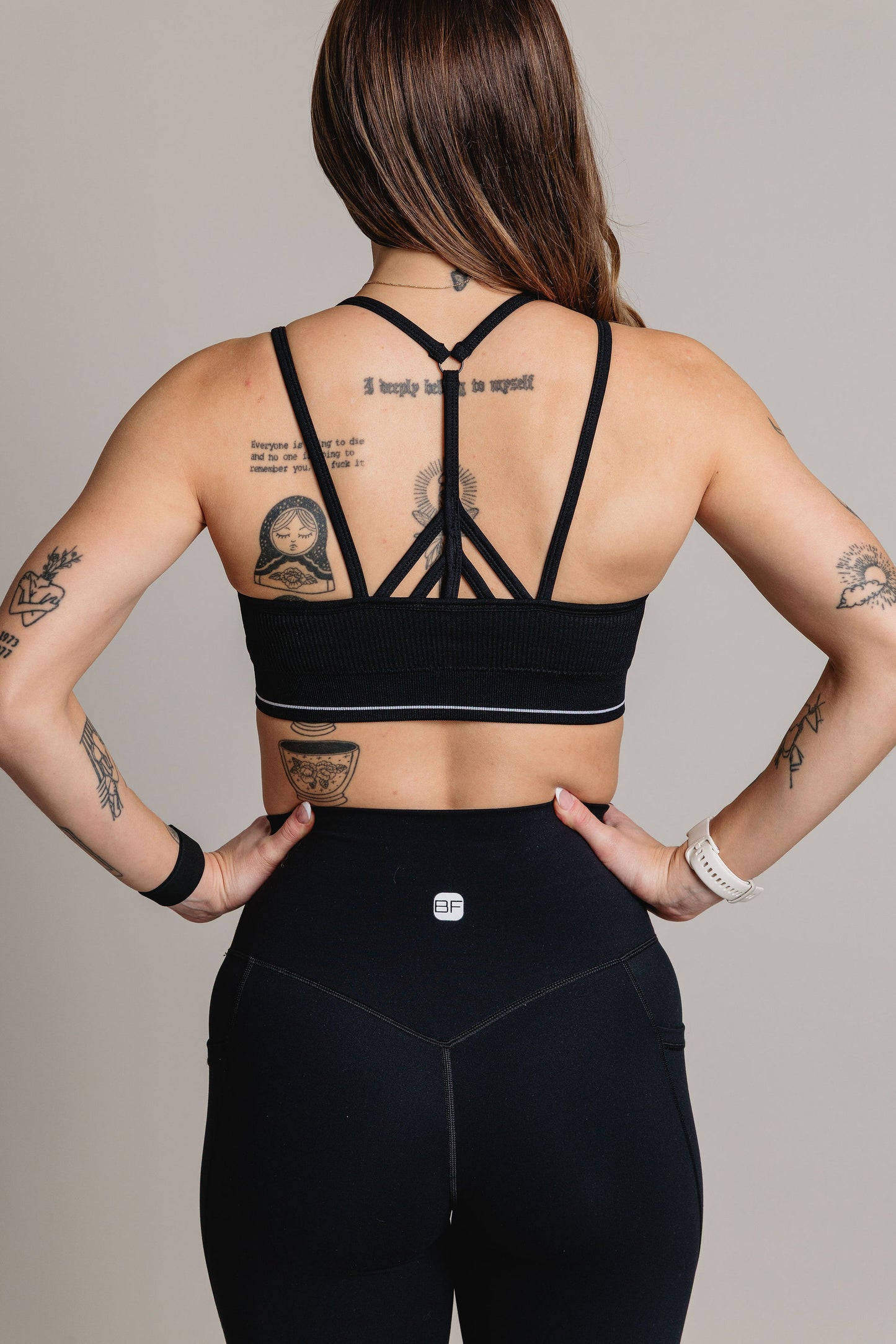 Soutien Gorge de Sport IMPULSE - Noir