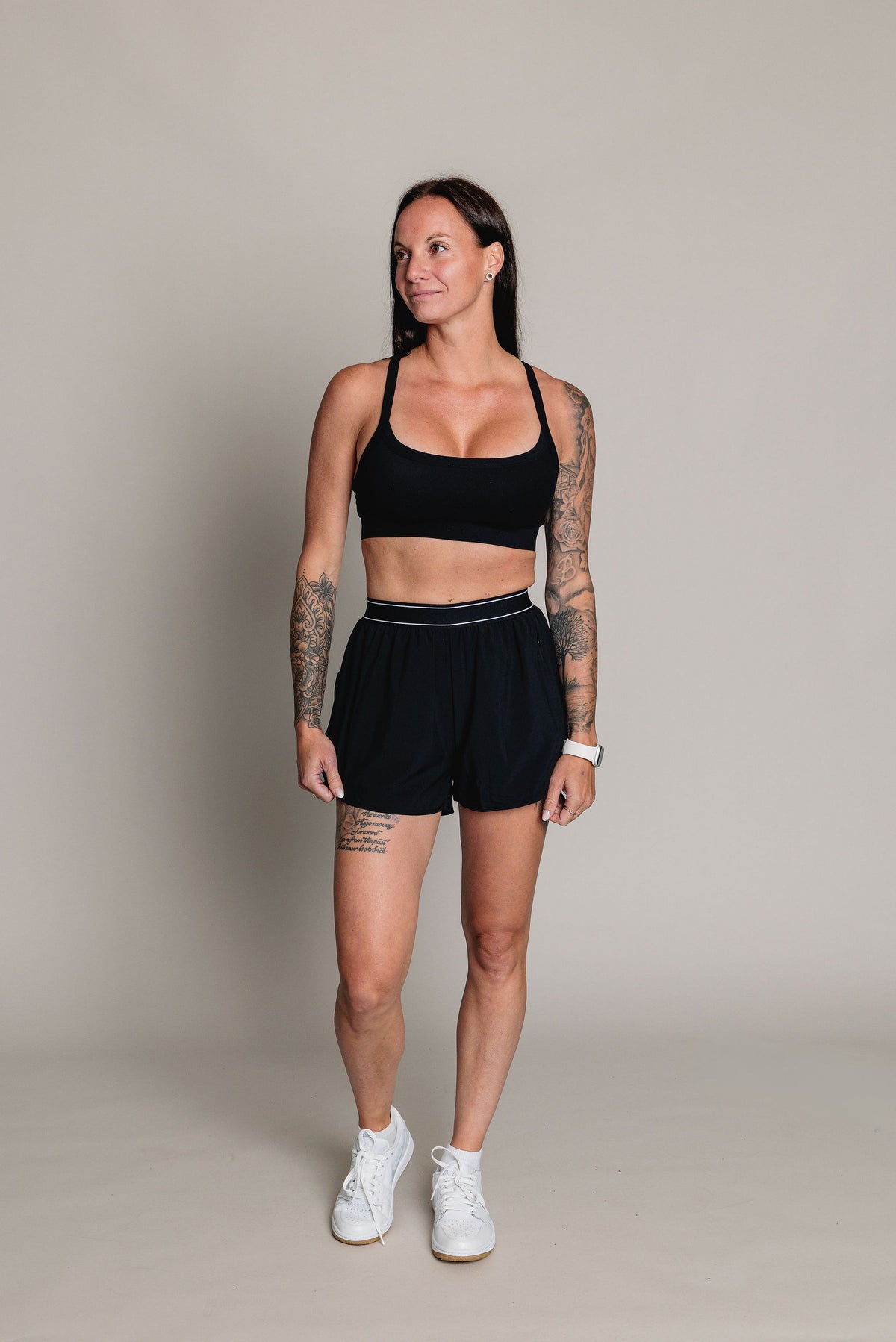Soutien-Gorge Sport HYBRID - Noir