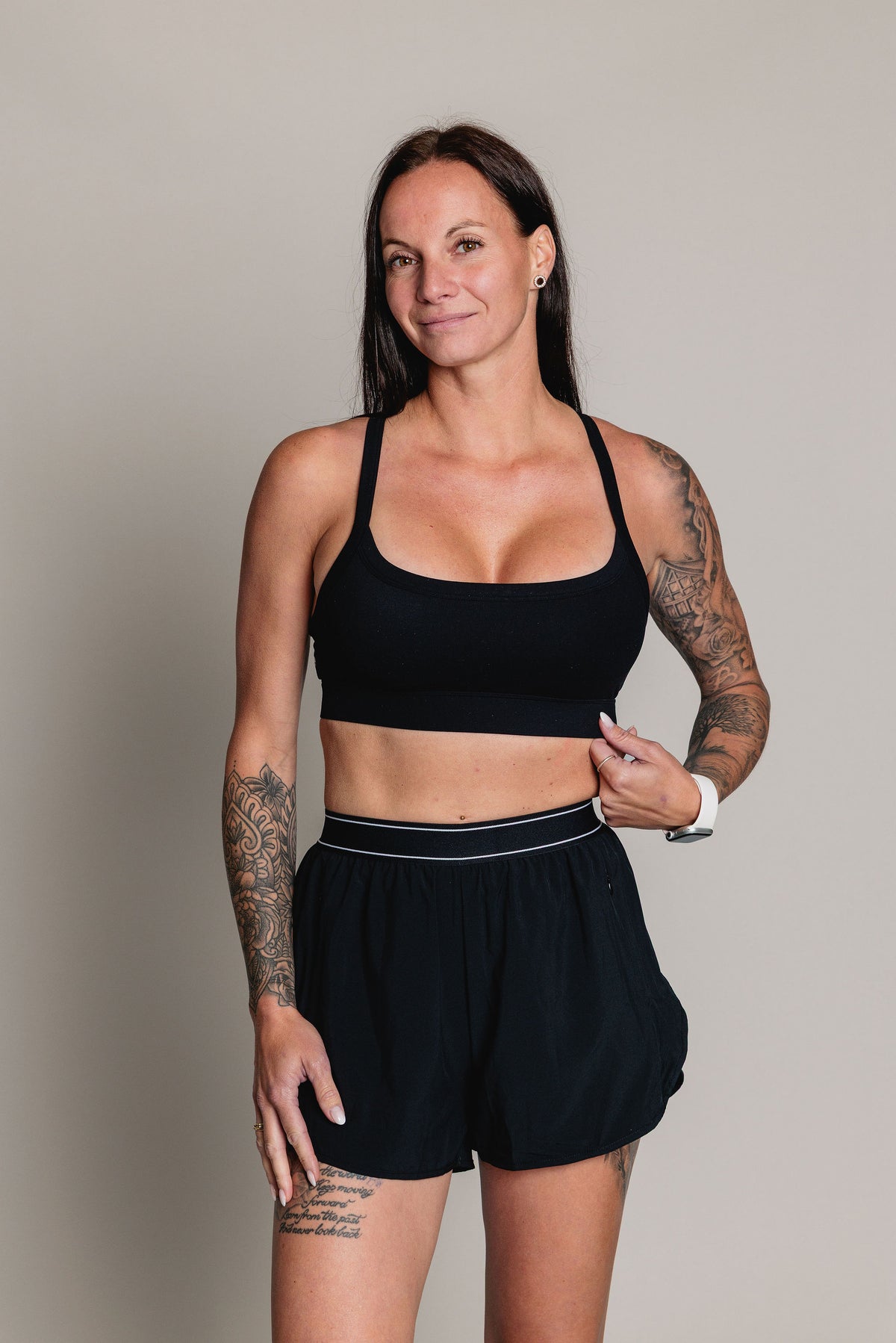 Soutien-Gorge Sport HYBRID - Noir