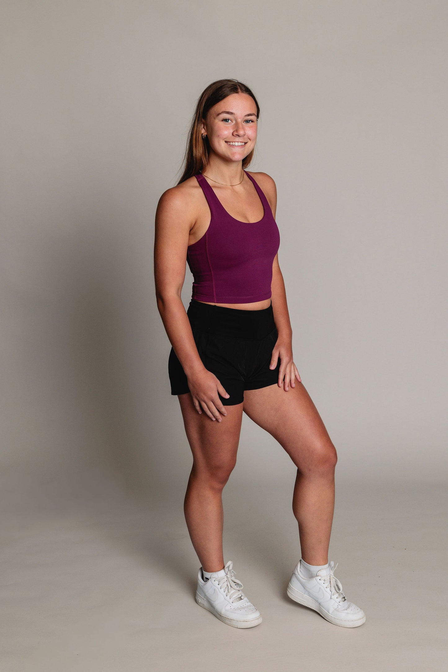 Soutien-Gorge Sport SCULPT - Prune