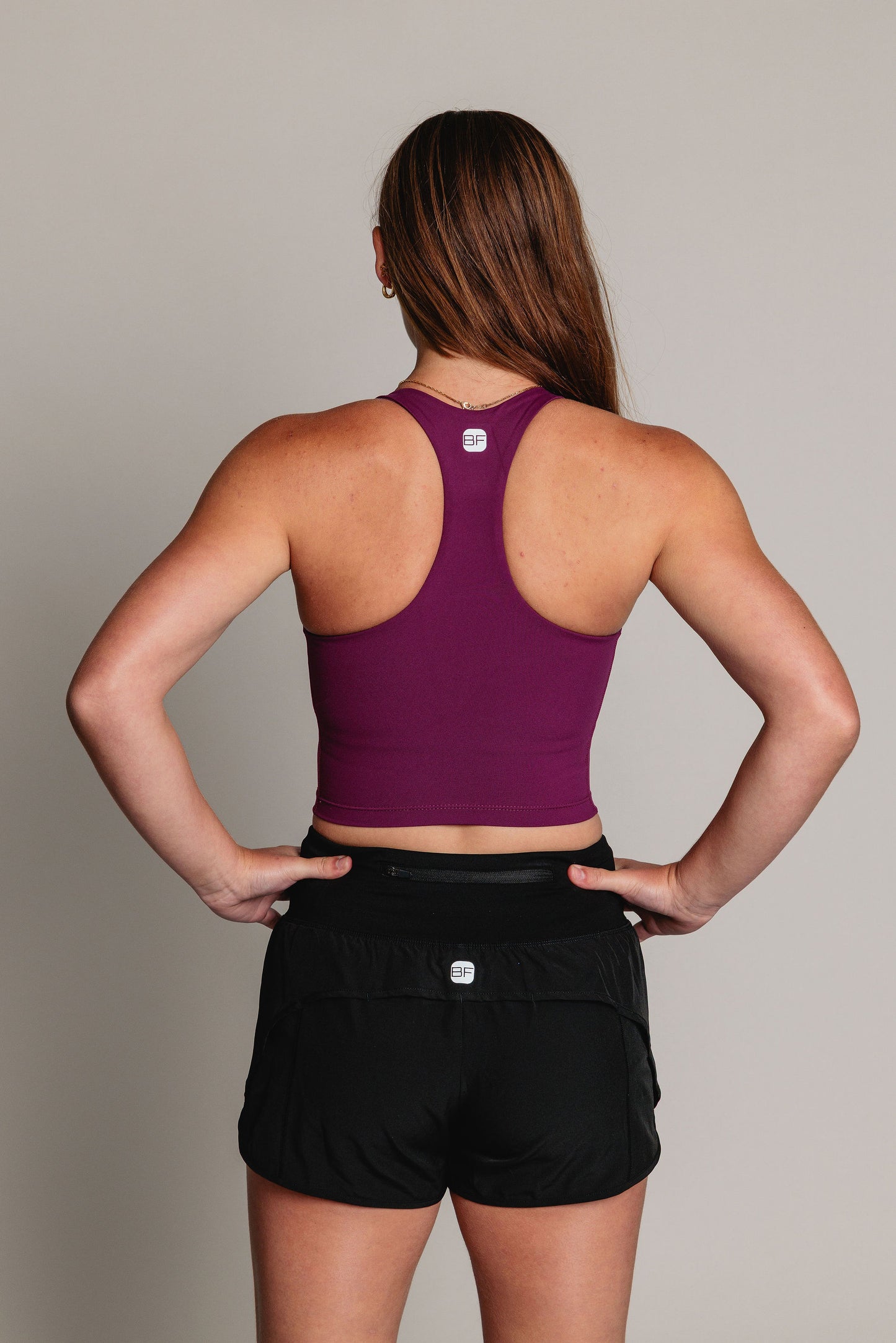 Soutien-Gorge Sport SCULPT - Prune