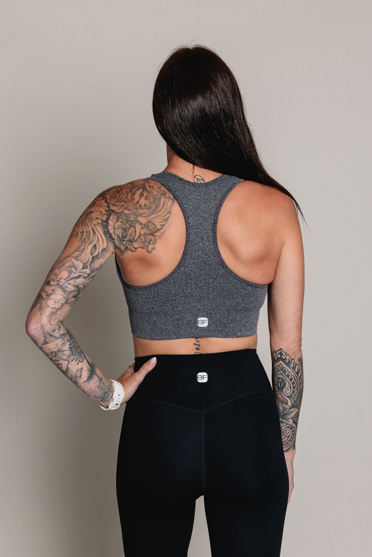 Soutien-Gorge Sport FLOW - Gris Graphite