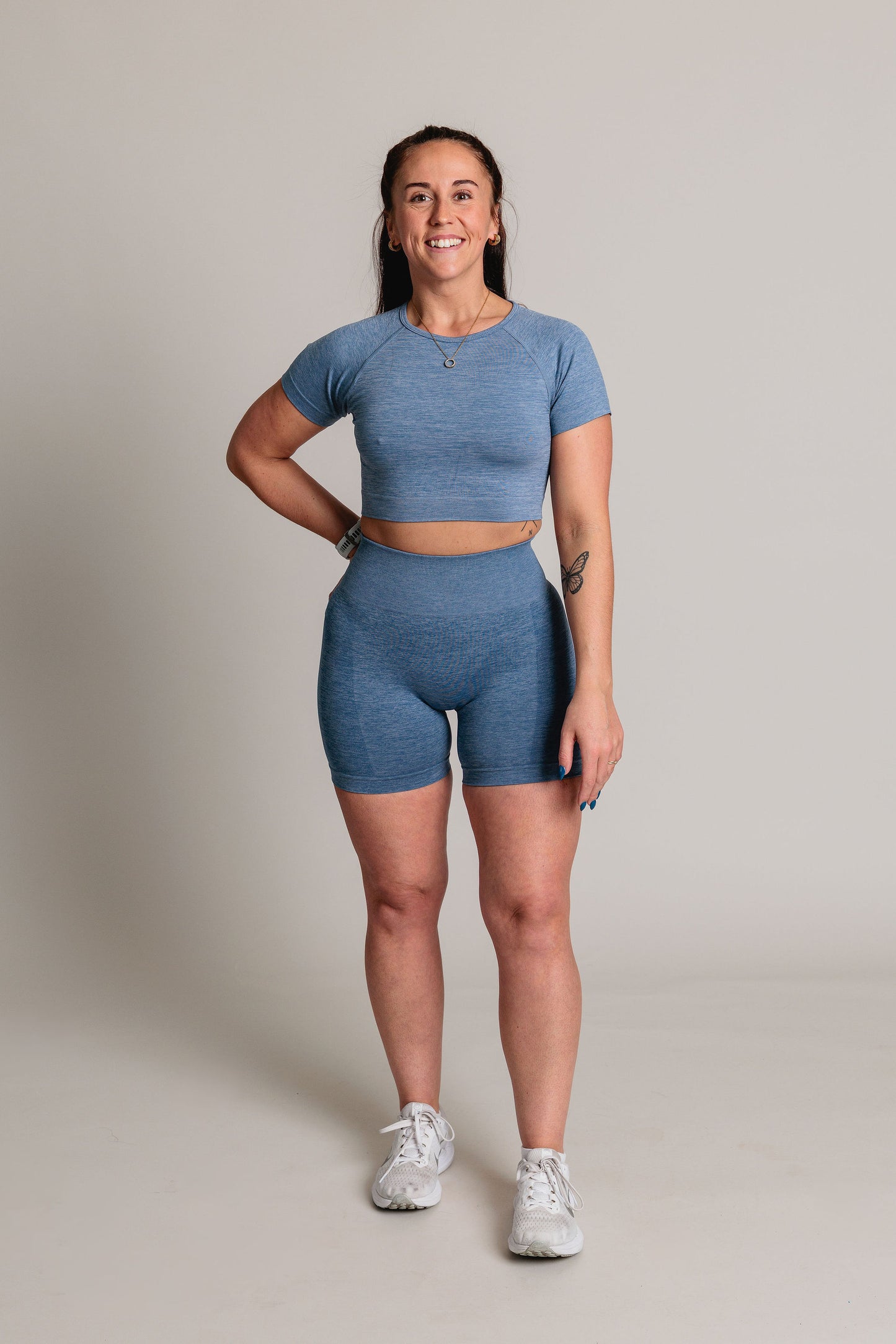 BikerShort UNITY - Bleu Horizon