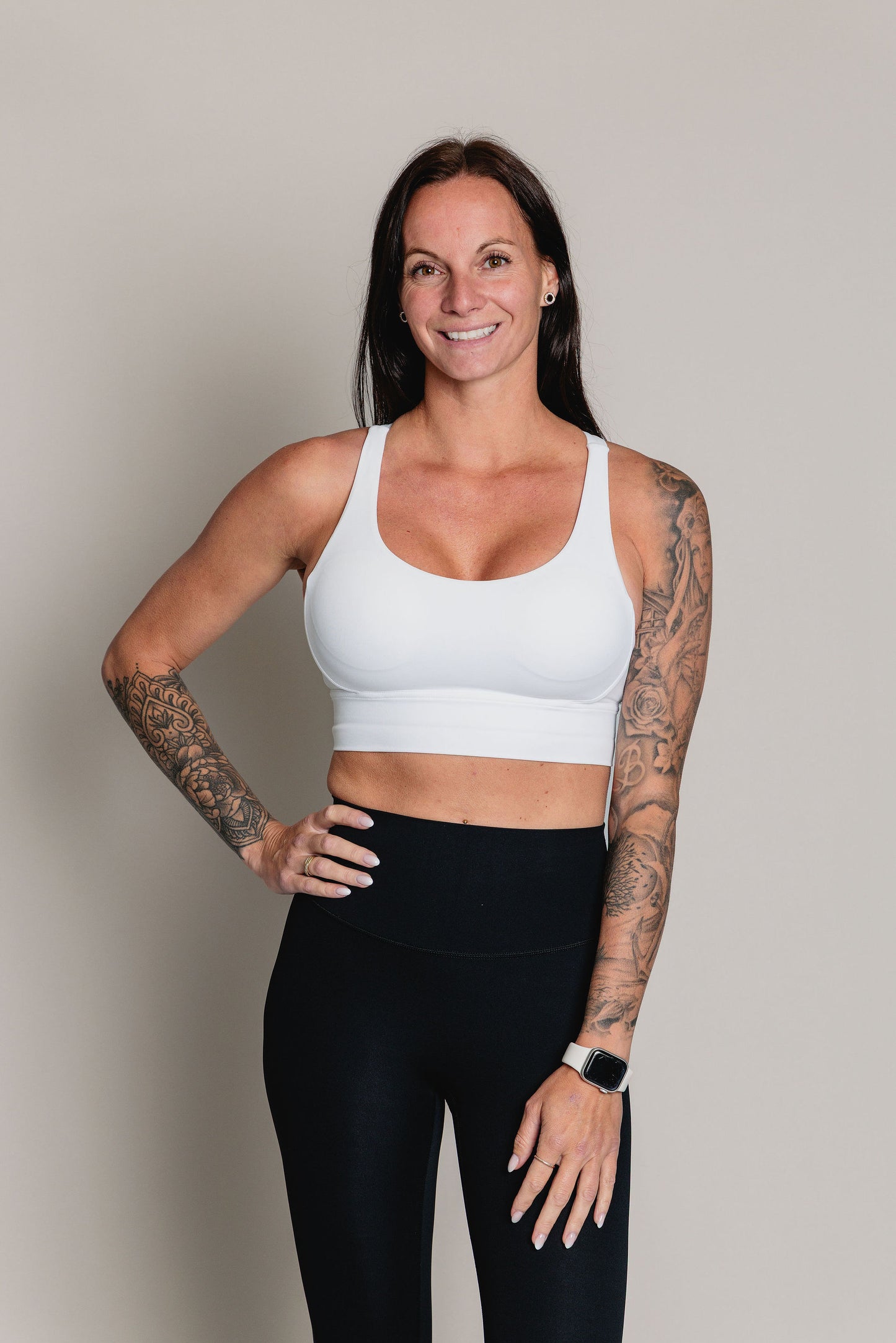 Soutien-Gorge sport ELLEVA - Blanc