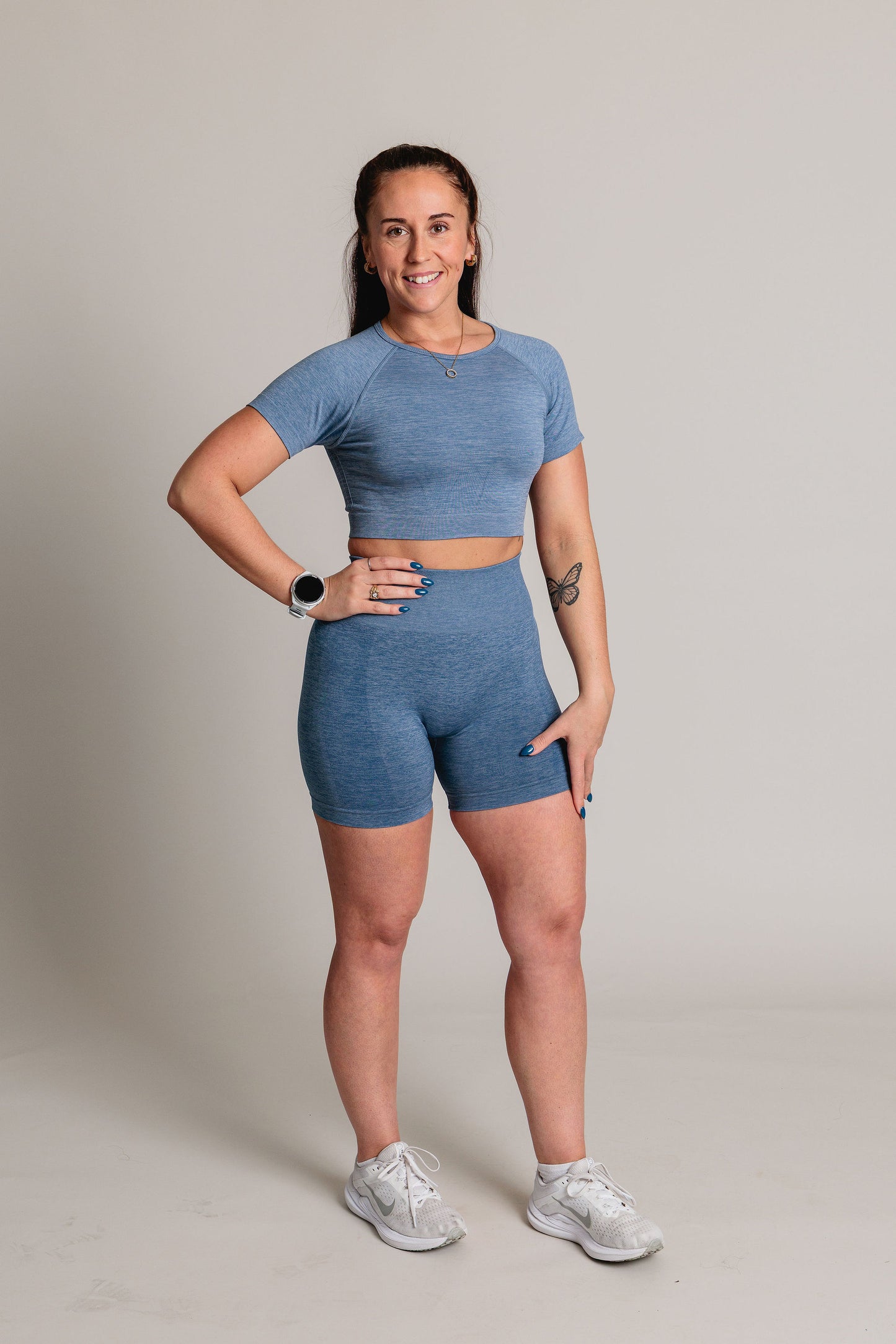 BikerShort UNITY - Bleu Horizon