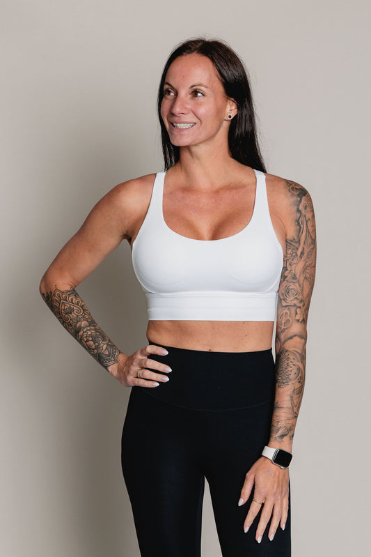 Soutien-Gorge sport ELLEVA - Blanc