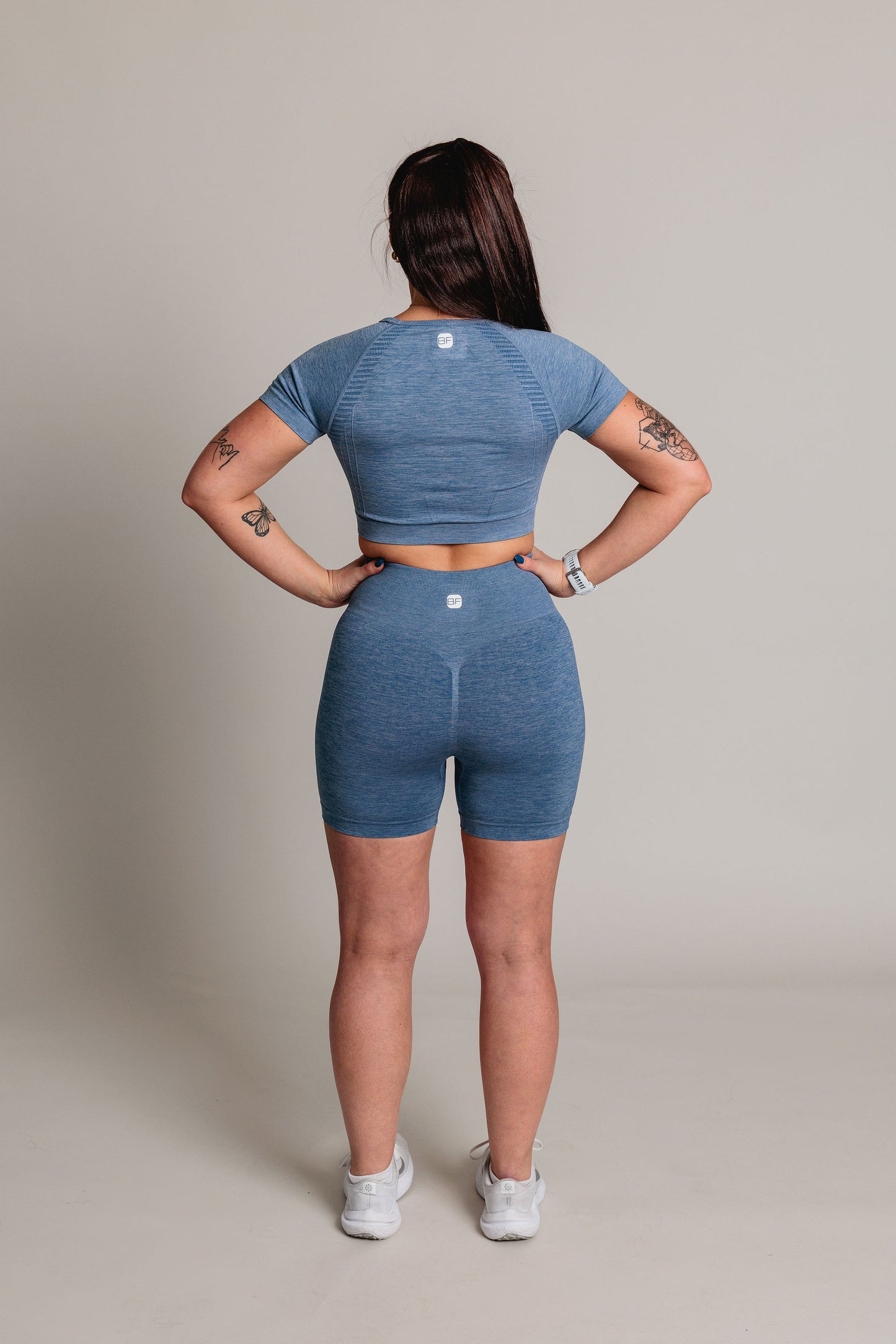 Top manches courtes Unity - Bleu Horizon