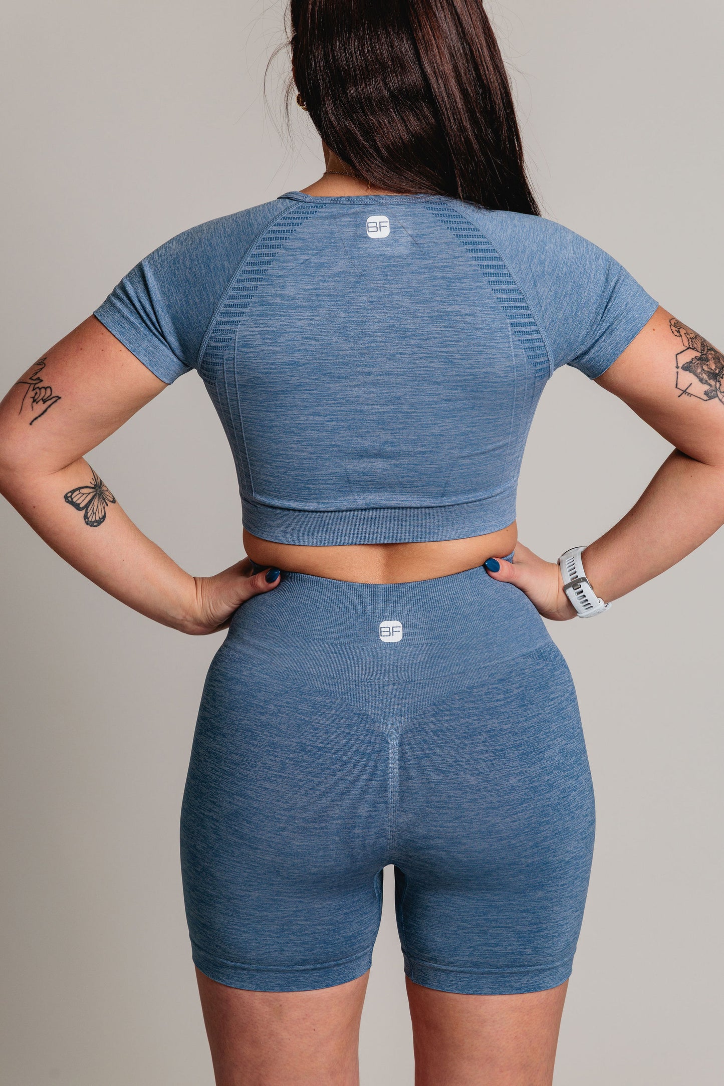 BikerShort UNITY - Bleu Horizon