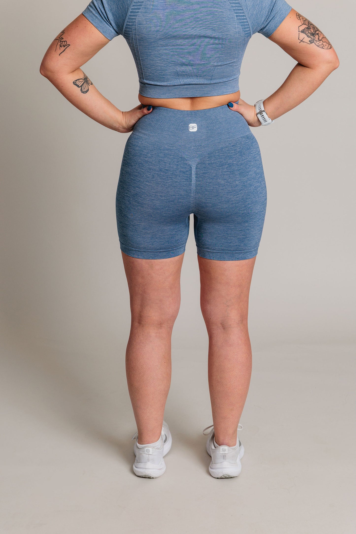 BikerShort UNITY - Bleu Horizon