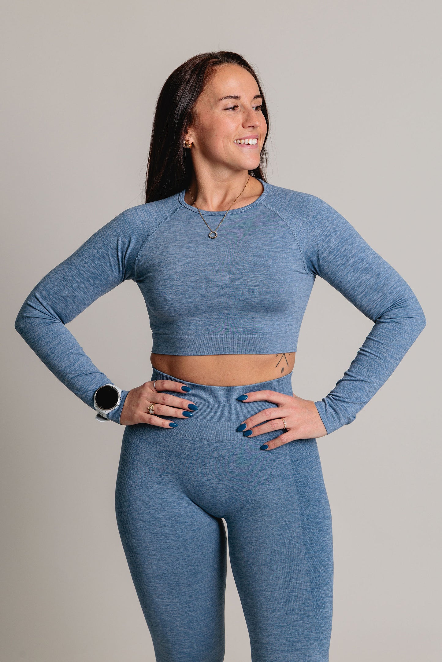Top Manches Longues Unity -Bleu Horizon