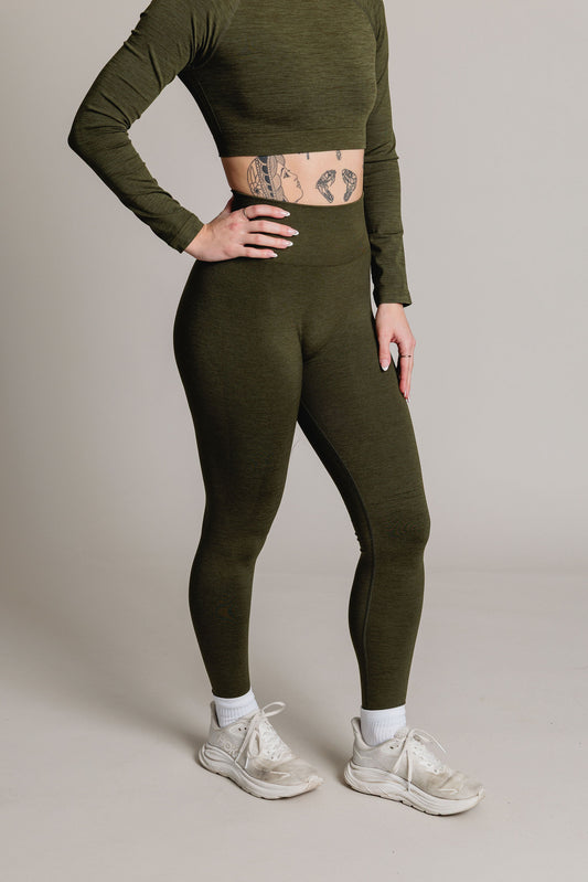 Legging UNITY - Vert Armé