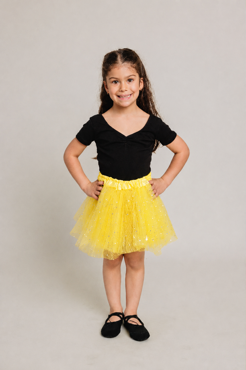 Tutu Enfant Jaune avec étoiles - Dreamy
